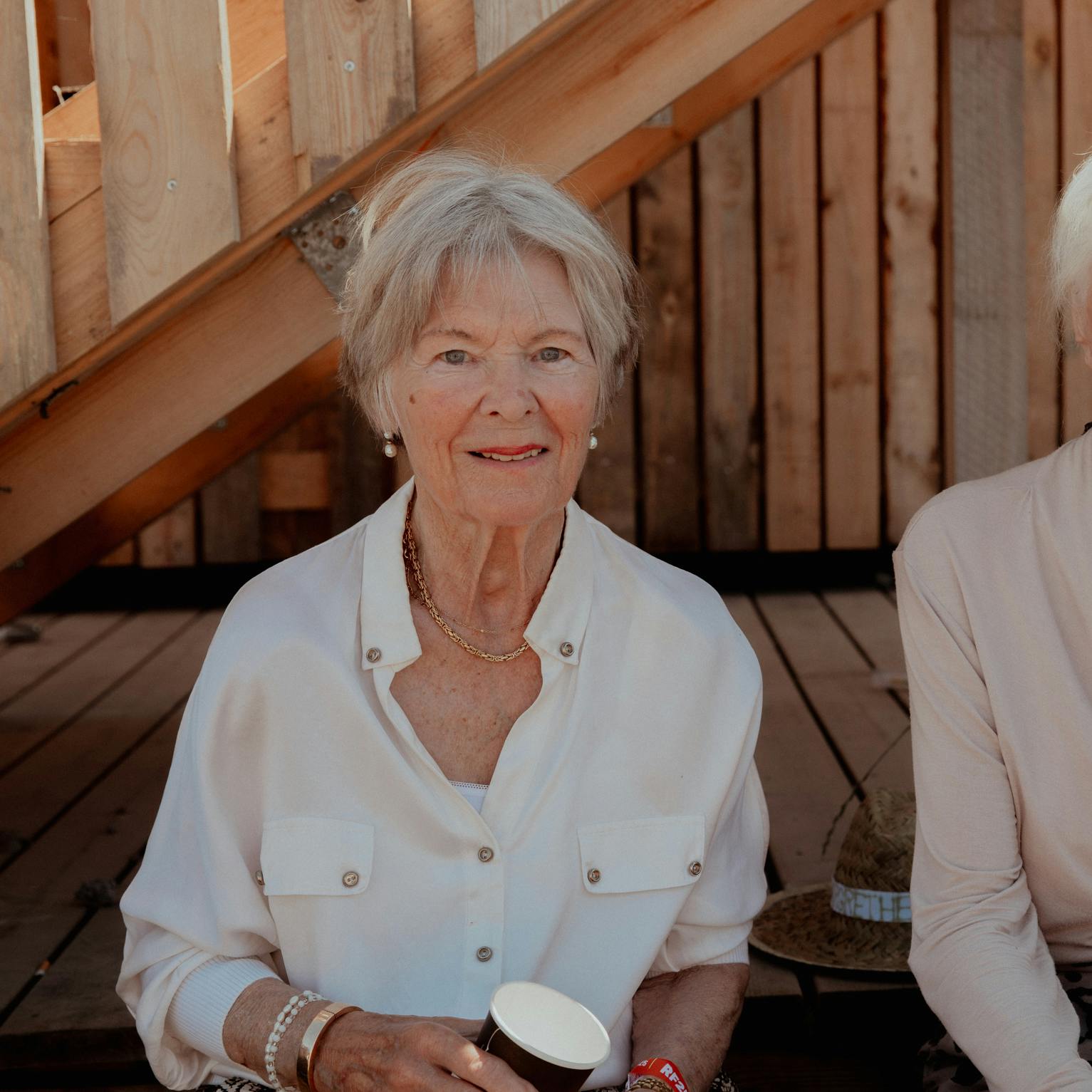 Inger Orlin og Lise Ellegaard med Margrethe Hjemmet på Roskilde Festival 2025