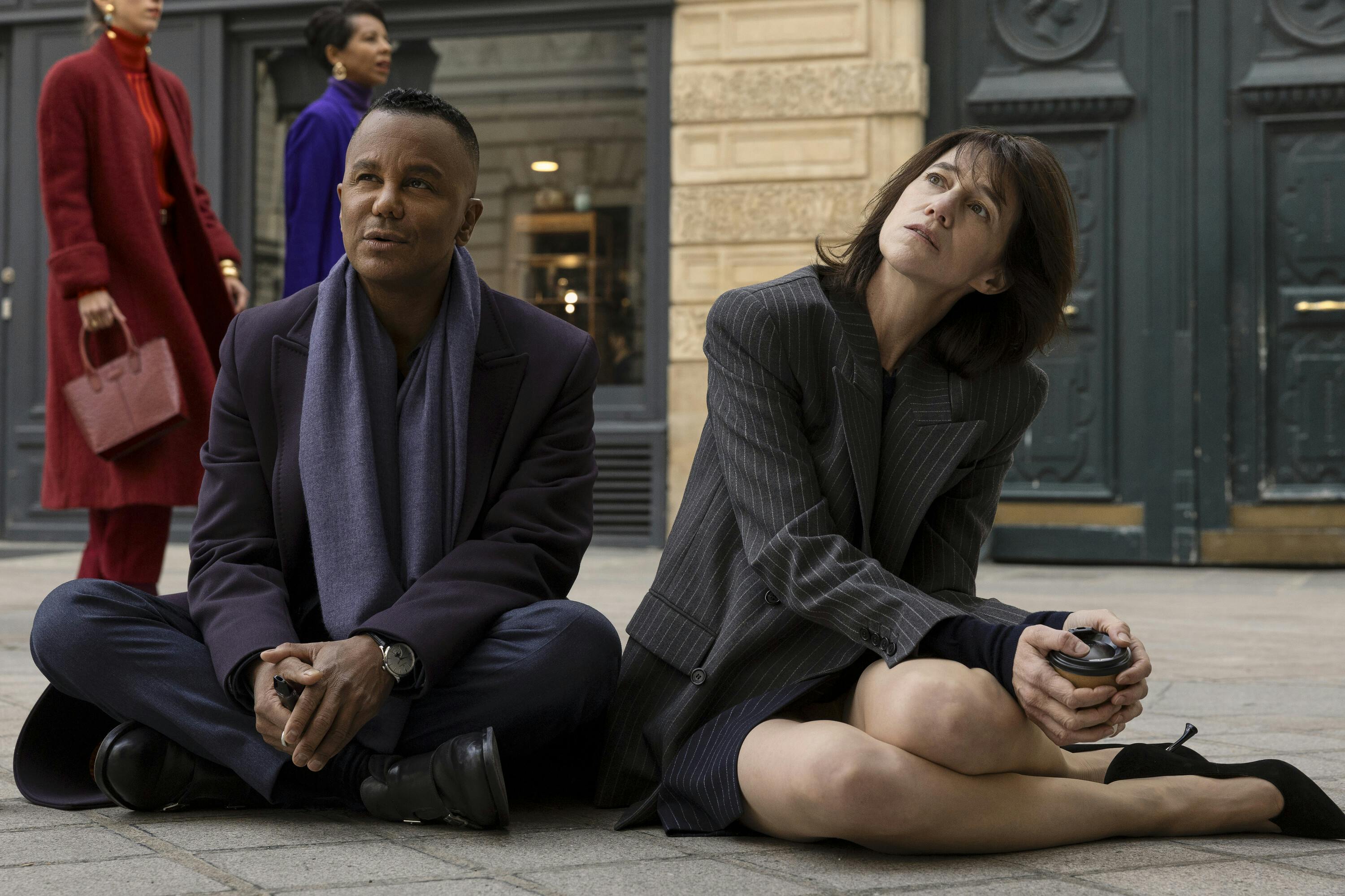 Yanic Truesdale og Charlotte Gainsbourg i 'Étoile'