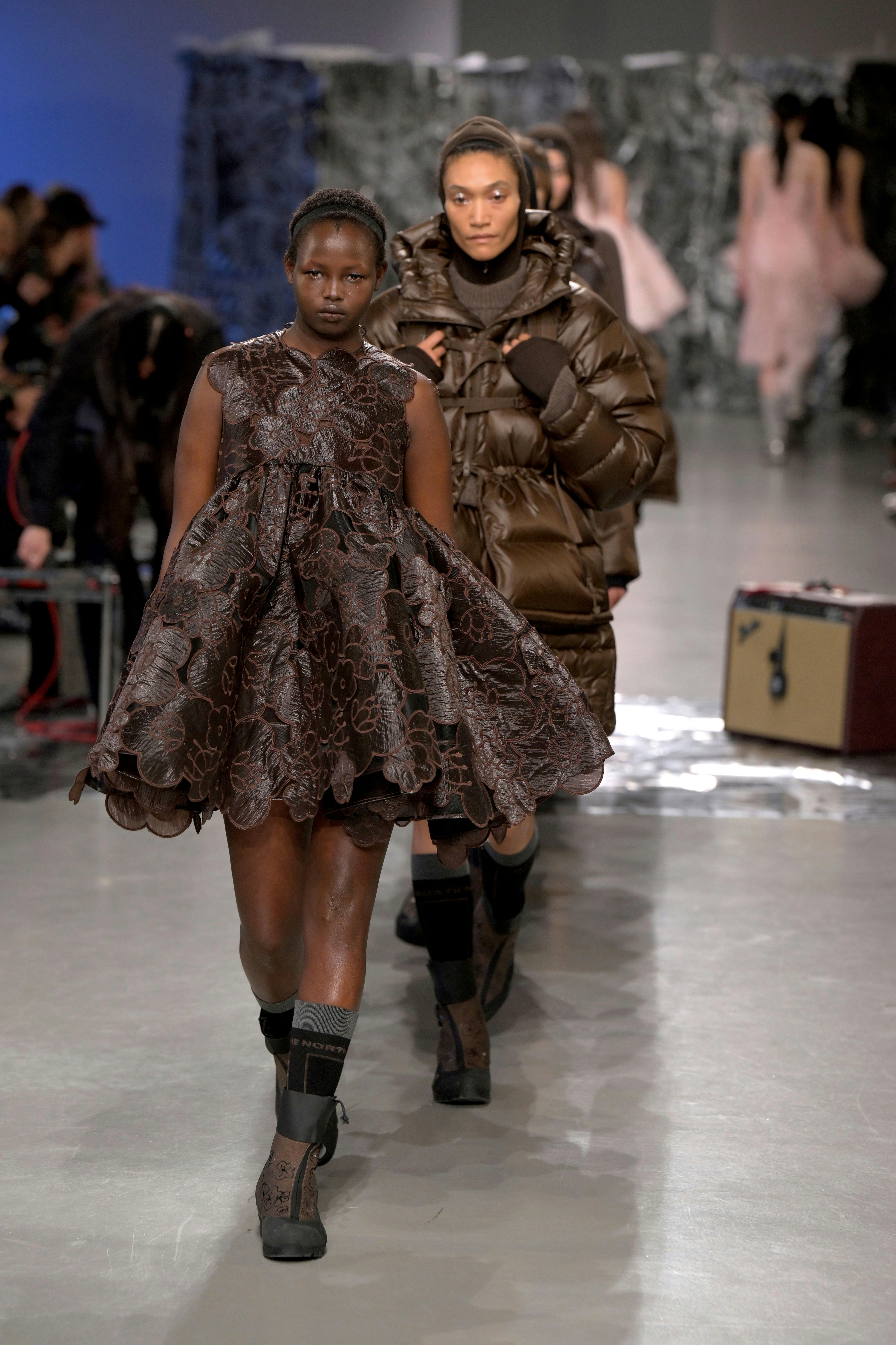 Cecilie Bahnsen show, Runway, Autumn Winter 2025, Paris Fashion Week.