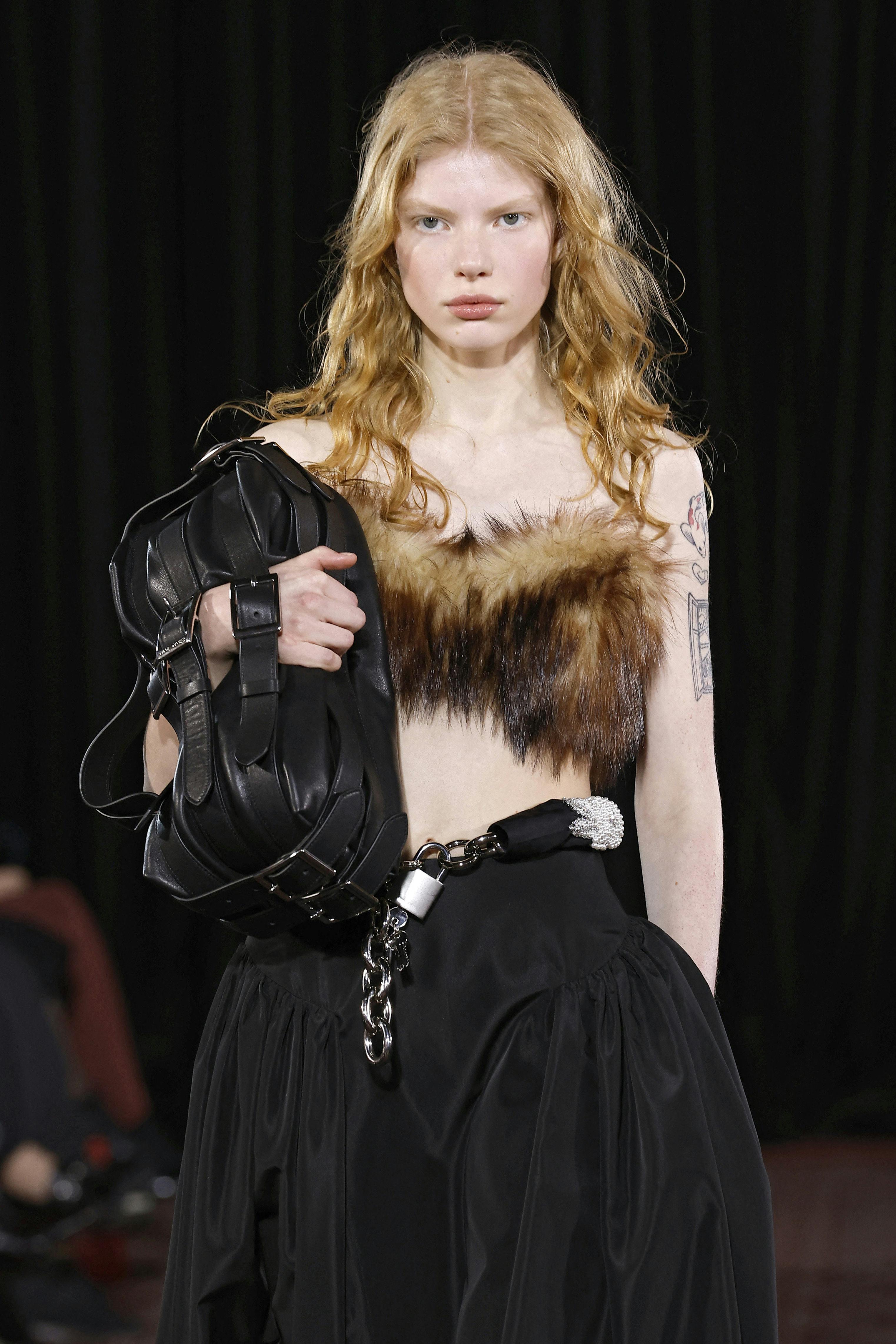 FOR EDITORIAL USE ONLY. Simone Rocha - London Fashion Week. Ready to Wear. Autumn/Winter 2025. 23 Feb 2025 Pictured: Simone Rocha AW25. Photo credit: CAMERA PRESS / MEGA TheMegaAgency.com sales@mega.global (Mega Agency TagID: MEGA1274342_003.jpg) [Photo via Mega Agency]