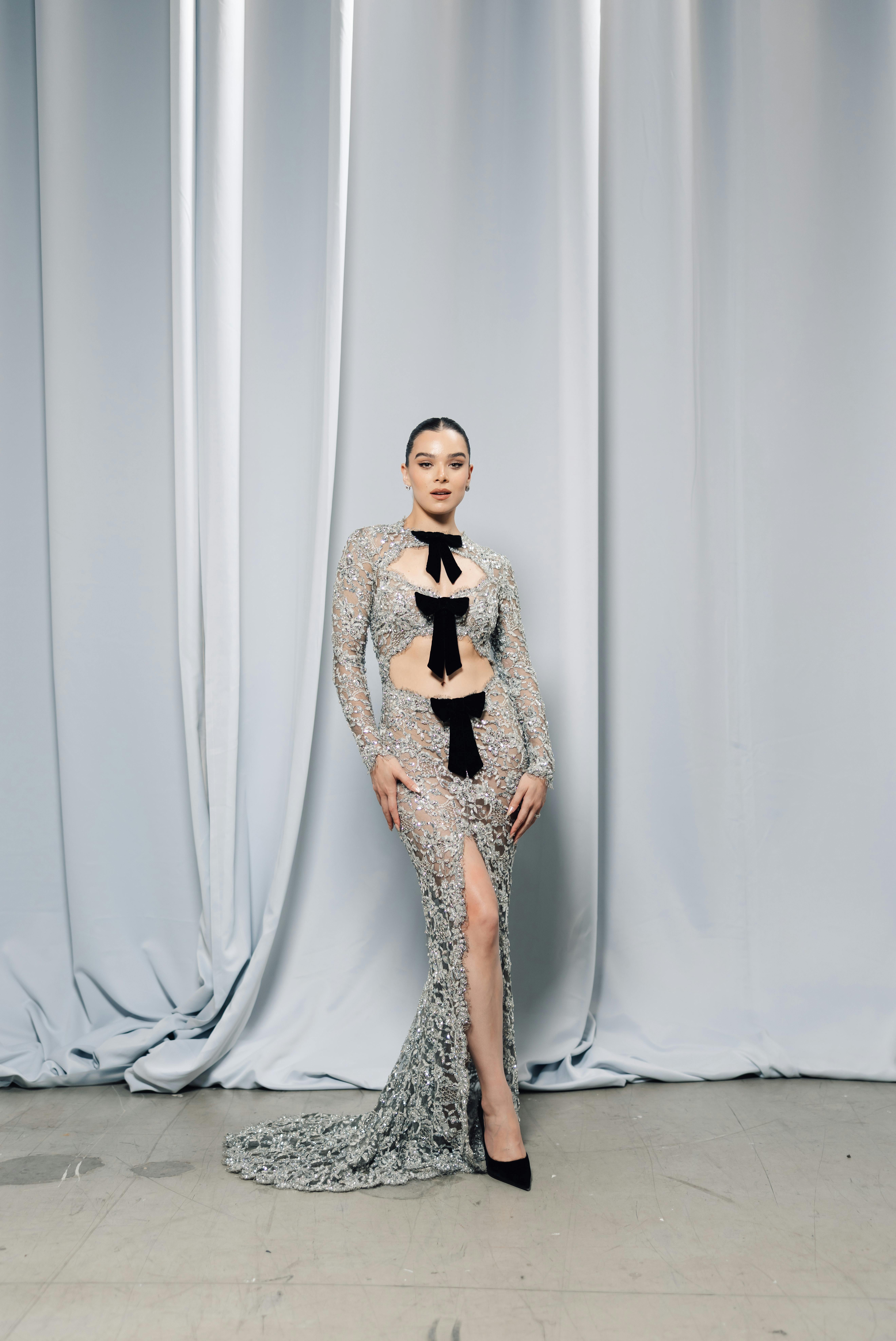 Hailee Steinfeld attending Tamara Ralph Haute Couture Fall Winter 2025/2026 show in Paris.