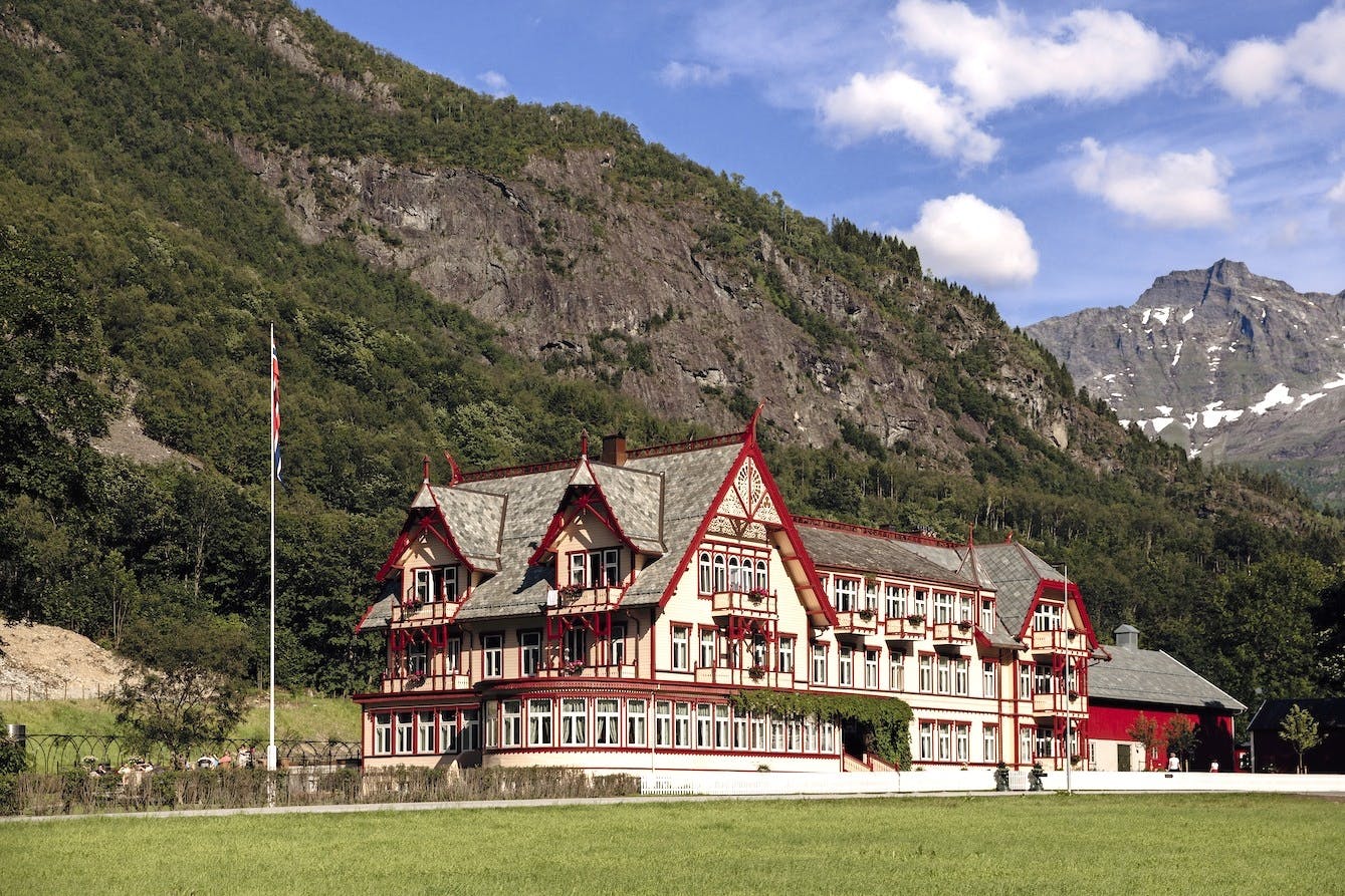 Flere store personligheder har overnattet på Hotel Union Øye.