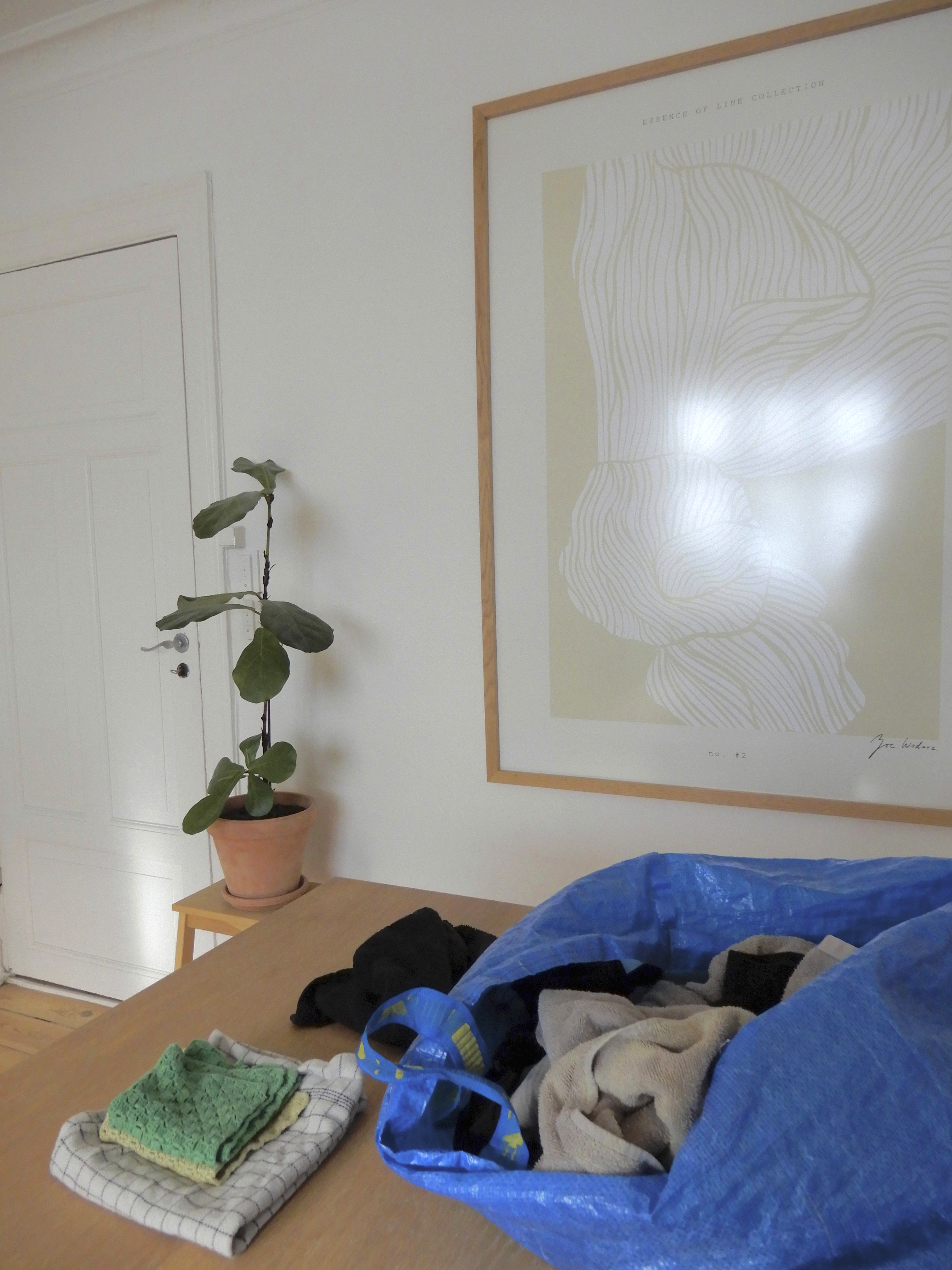 Når livet presser os på en eller anden måde, kan oprydning være et dejligt, konkret sted at starte