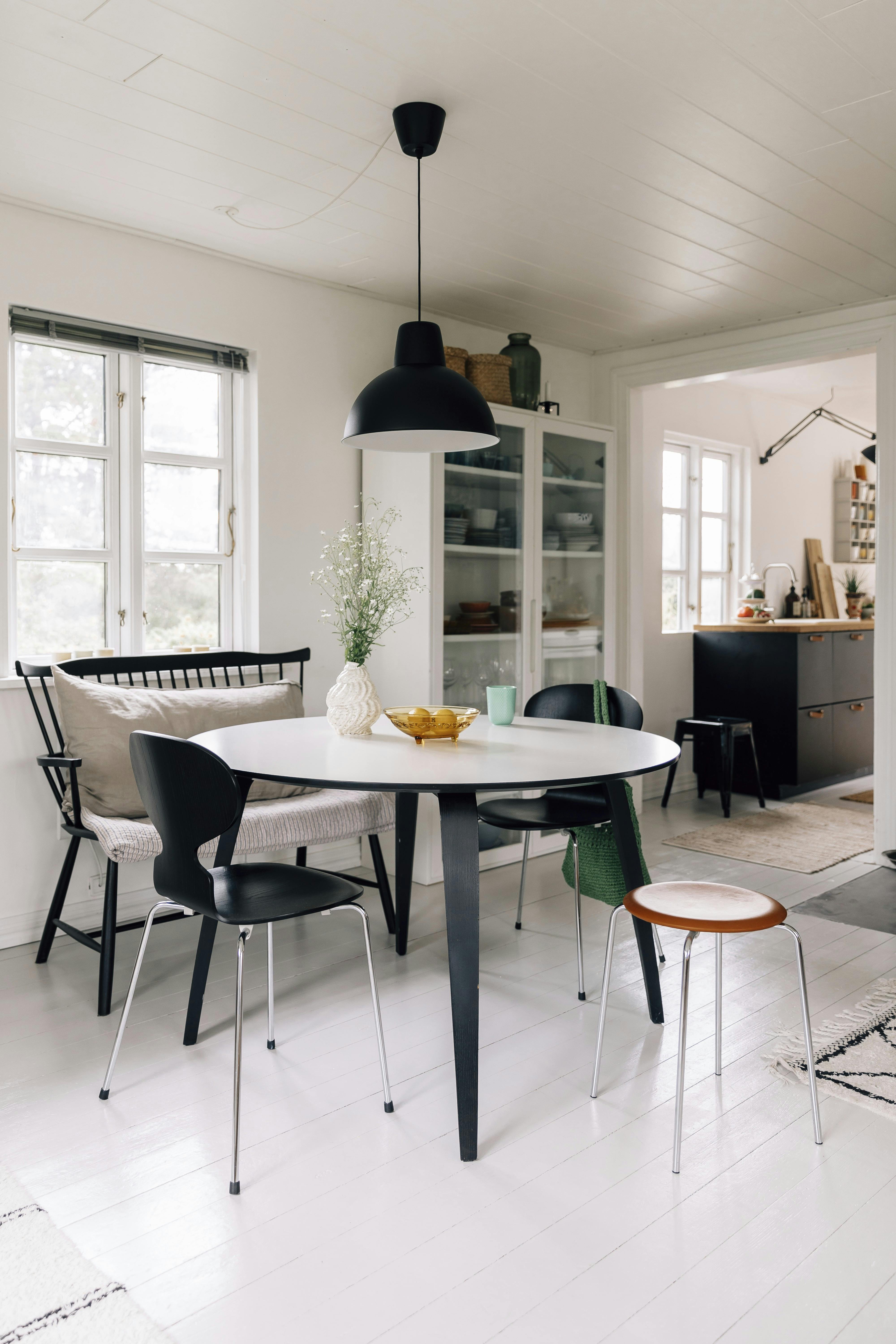 Helene og Mogens har også en stor forkærlighed for designklassikere.