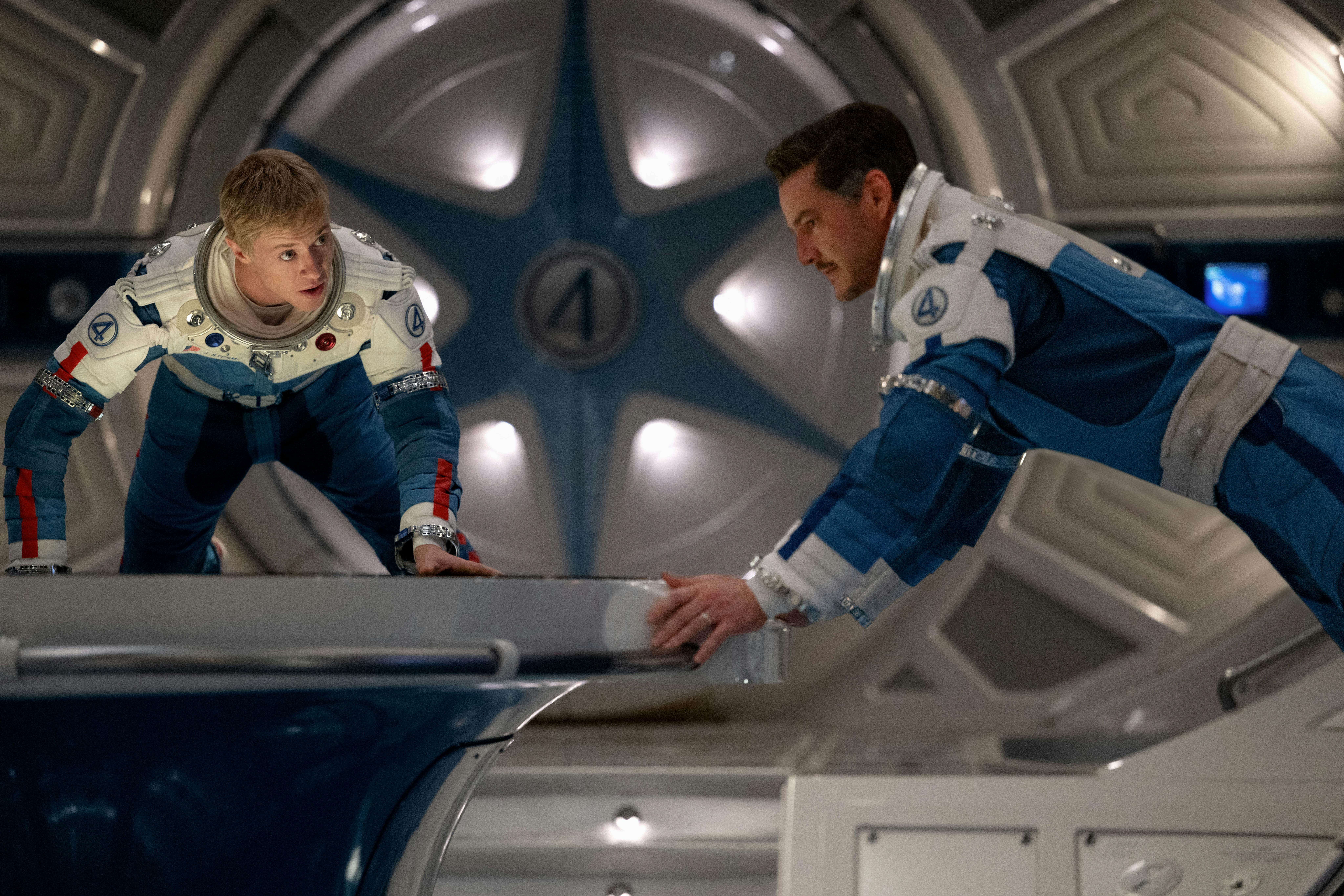 Joseph Quinn og Pedro Pascal i 'The Fantastic Four: First Steps'