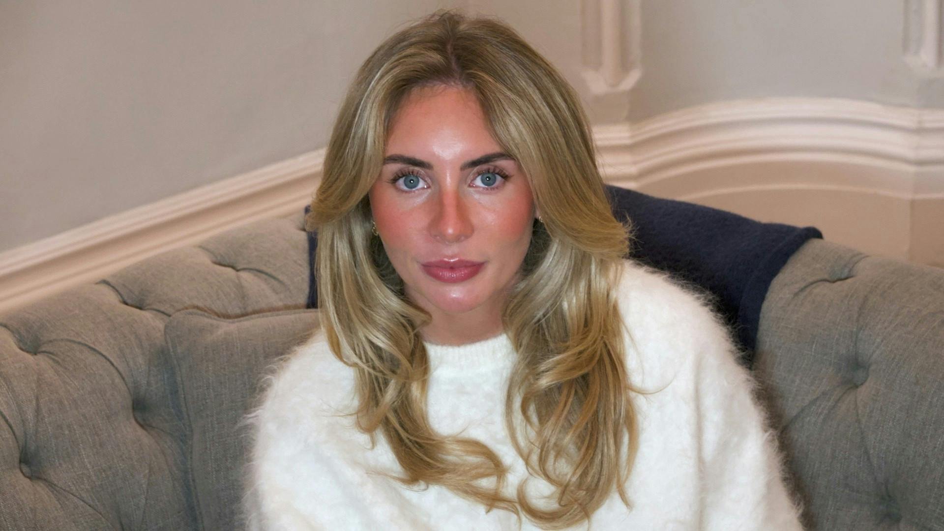 MØTER DAGBLADET: Bonnie Blue avbildet da Dagbladet nylig besøkte henne i London. Foto: Christina Holen Korneliussen / Dagbladet