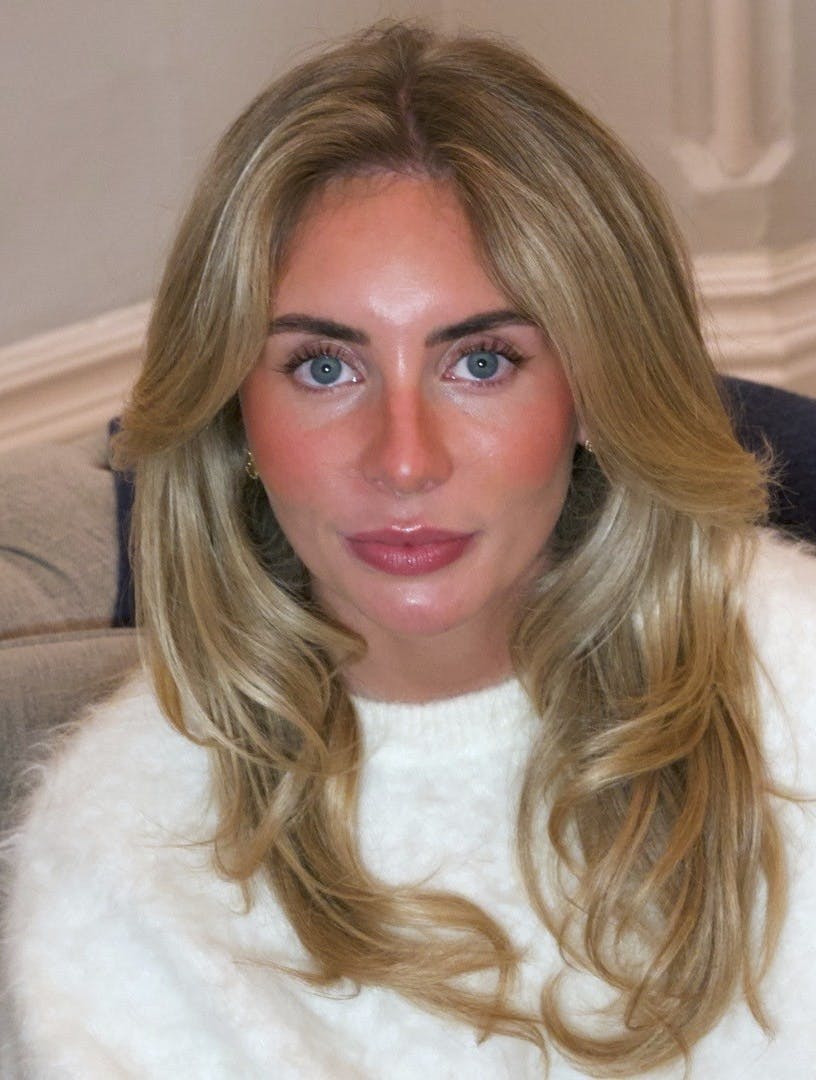 MØTER DAGBLADET: Bonnie Blue avbildet da Dagbladet nylig besøkte henne i London. Foto: Christina Holen Korneliussen / Dagbladet