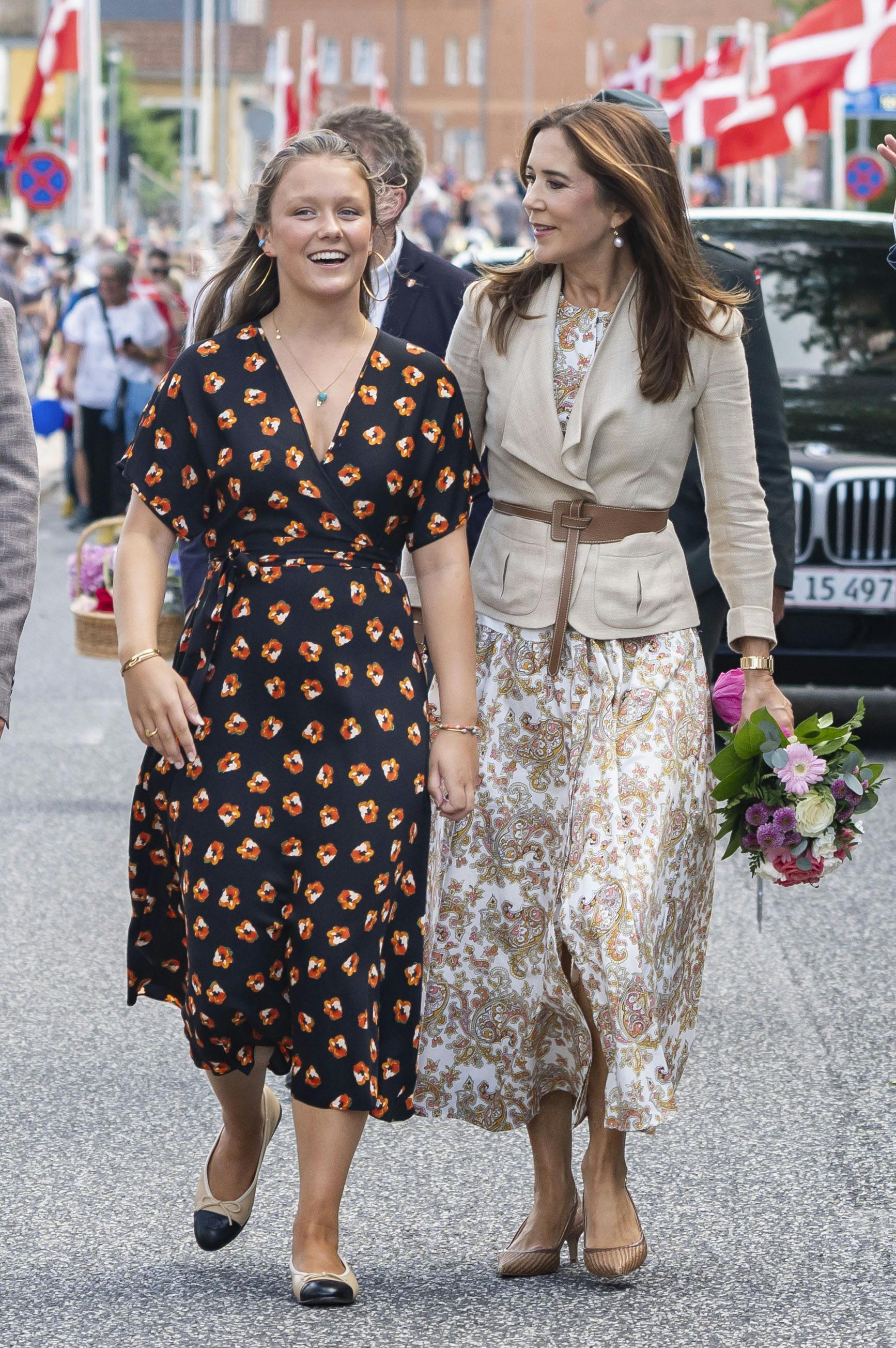 Prinsesse Isabella og dronning Mary,