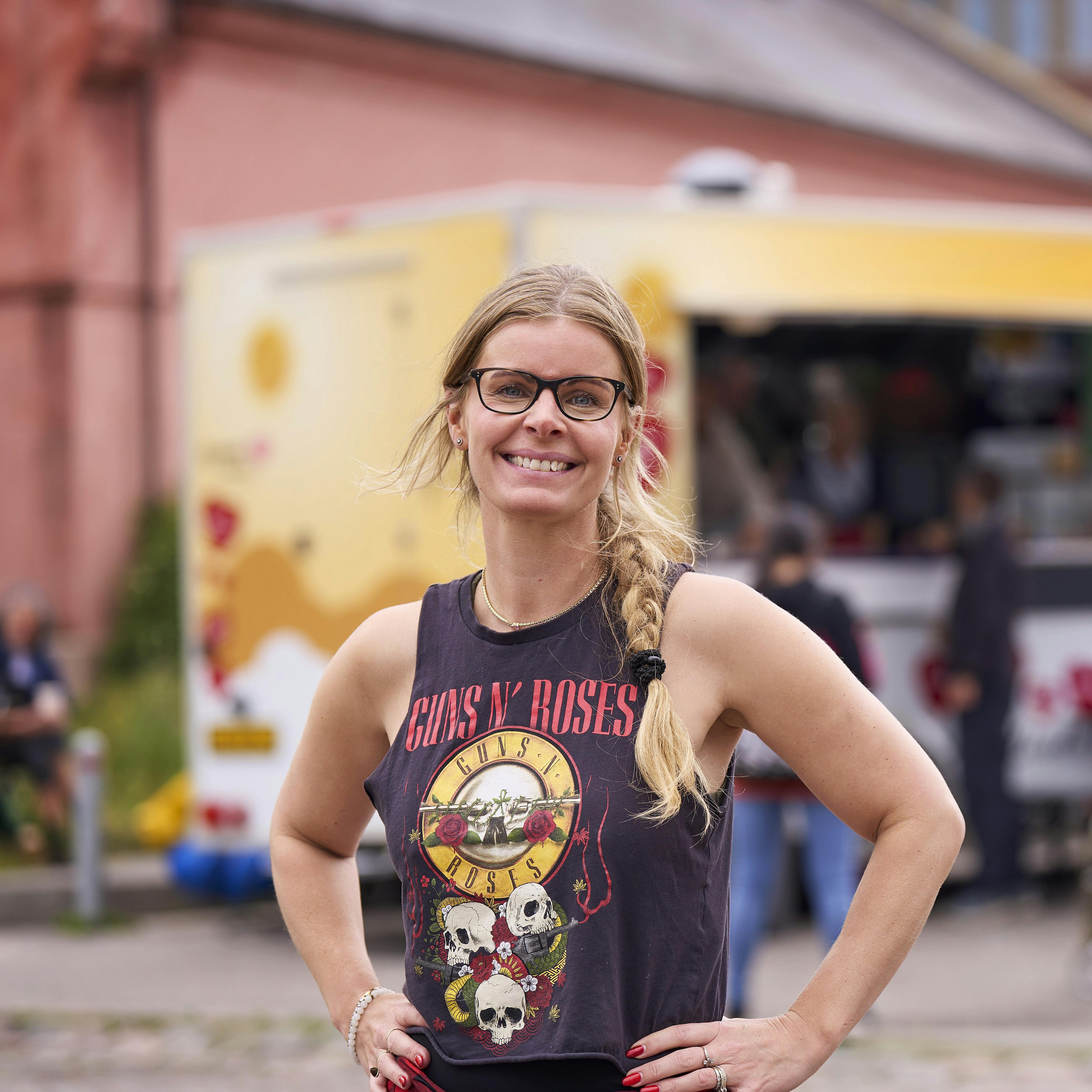 Rikke Sejthen hjælper hjemløse i Aarhus med sin madvogn