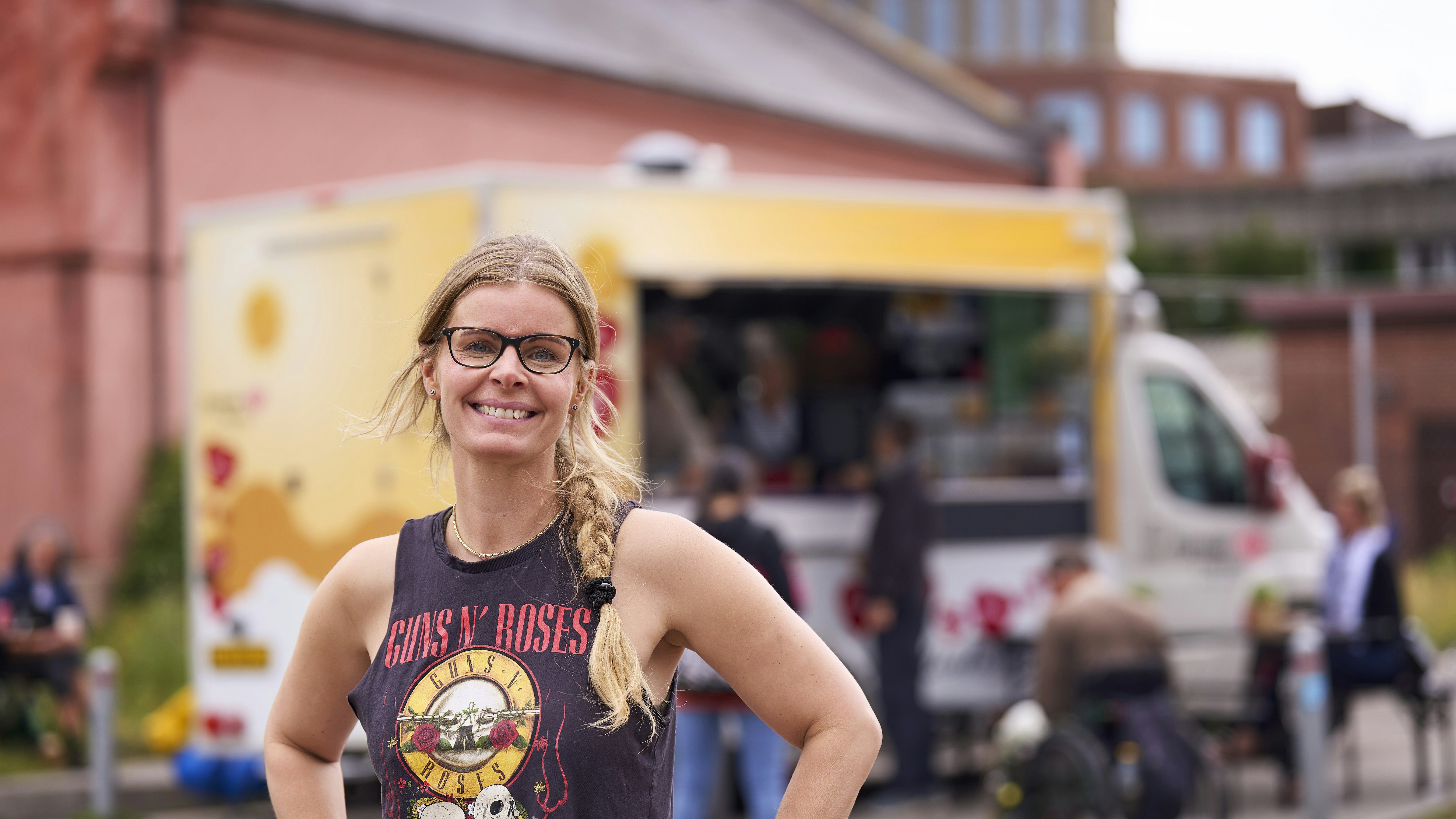 Rikke Sejthen hjælper hjemløse i Aarhus med sin madvogn