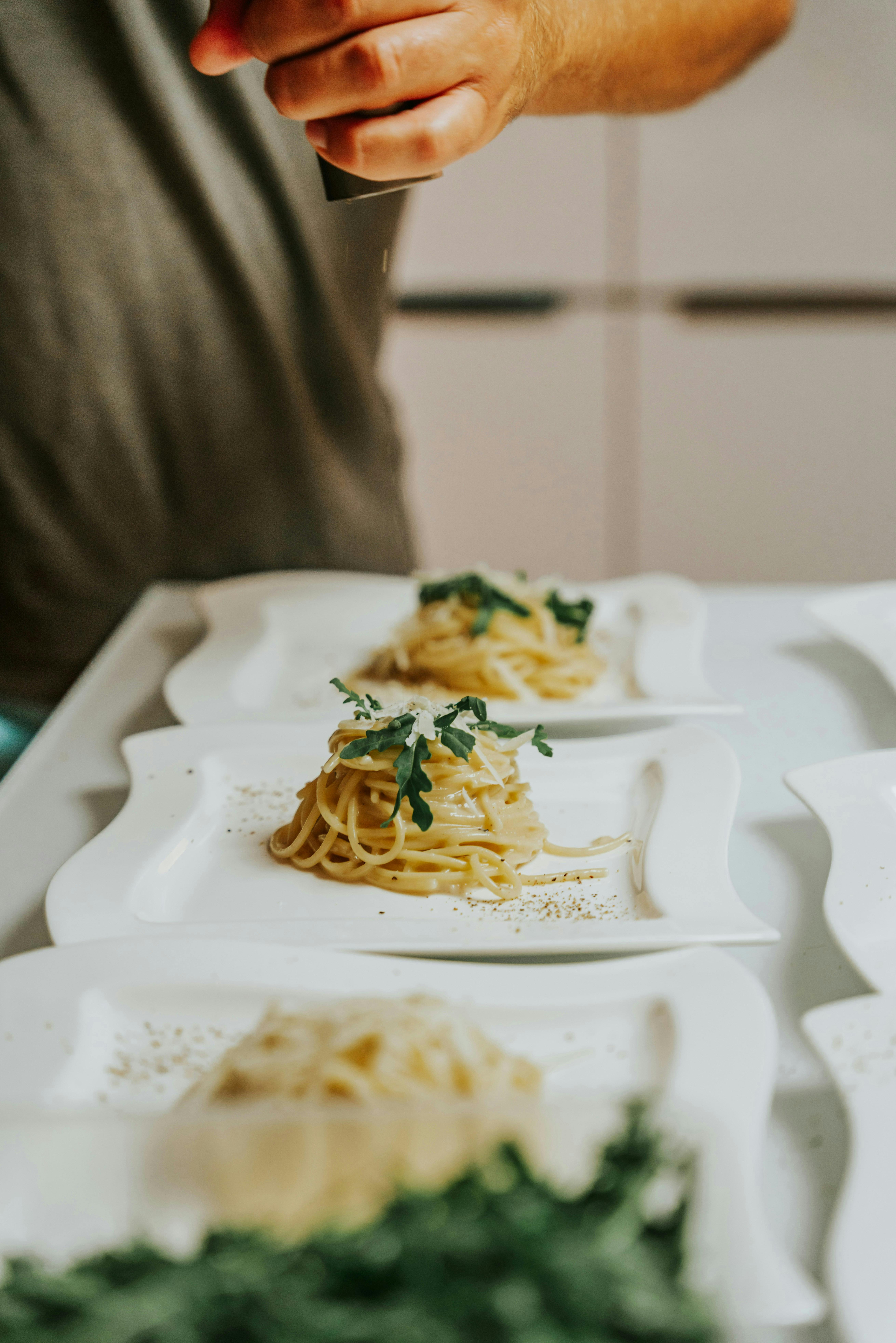 Cacio e pepe.
