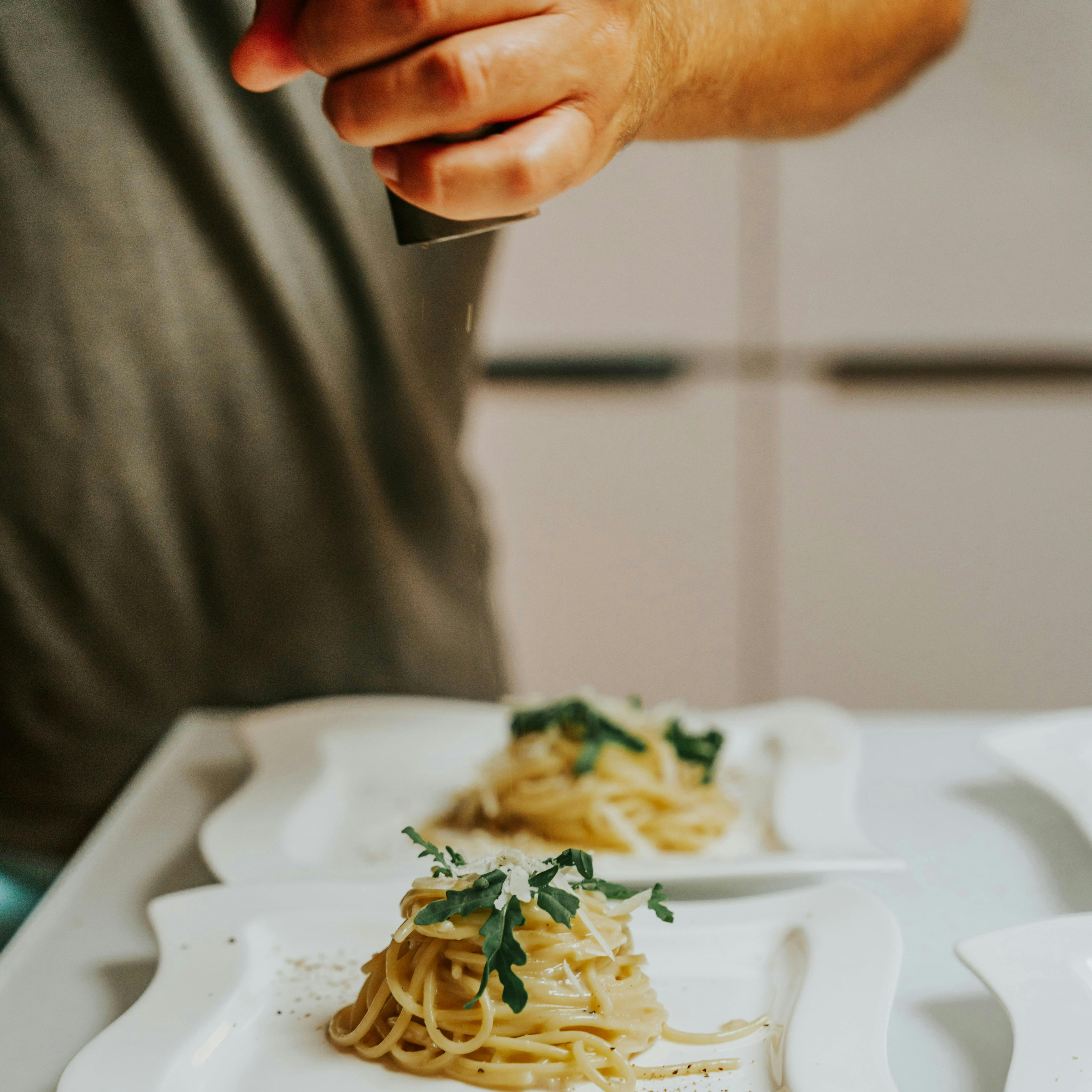 Cacio e pepe.