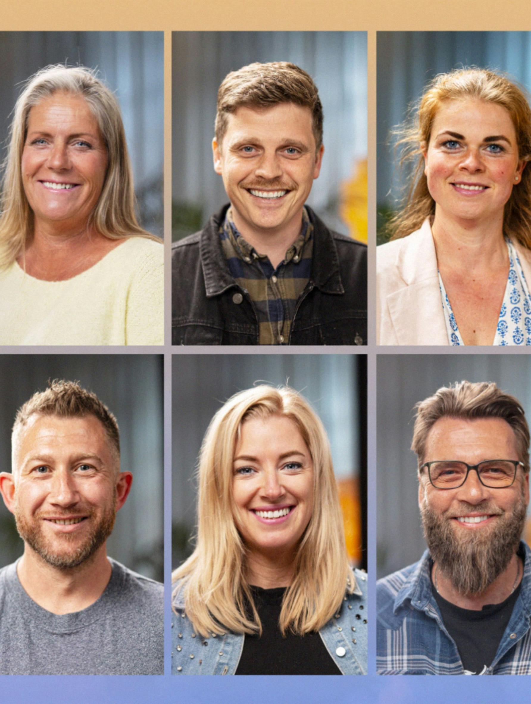 Over 900 danskere har søgt om at være med i programmet. Her er de udvalgte 10. 