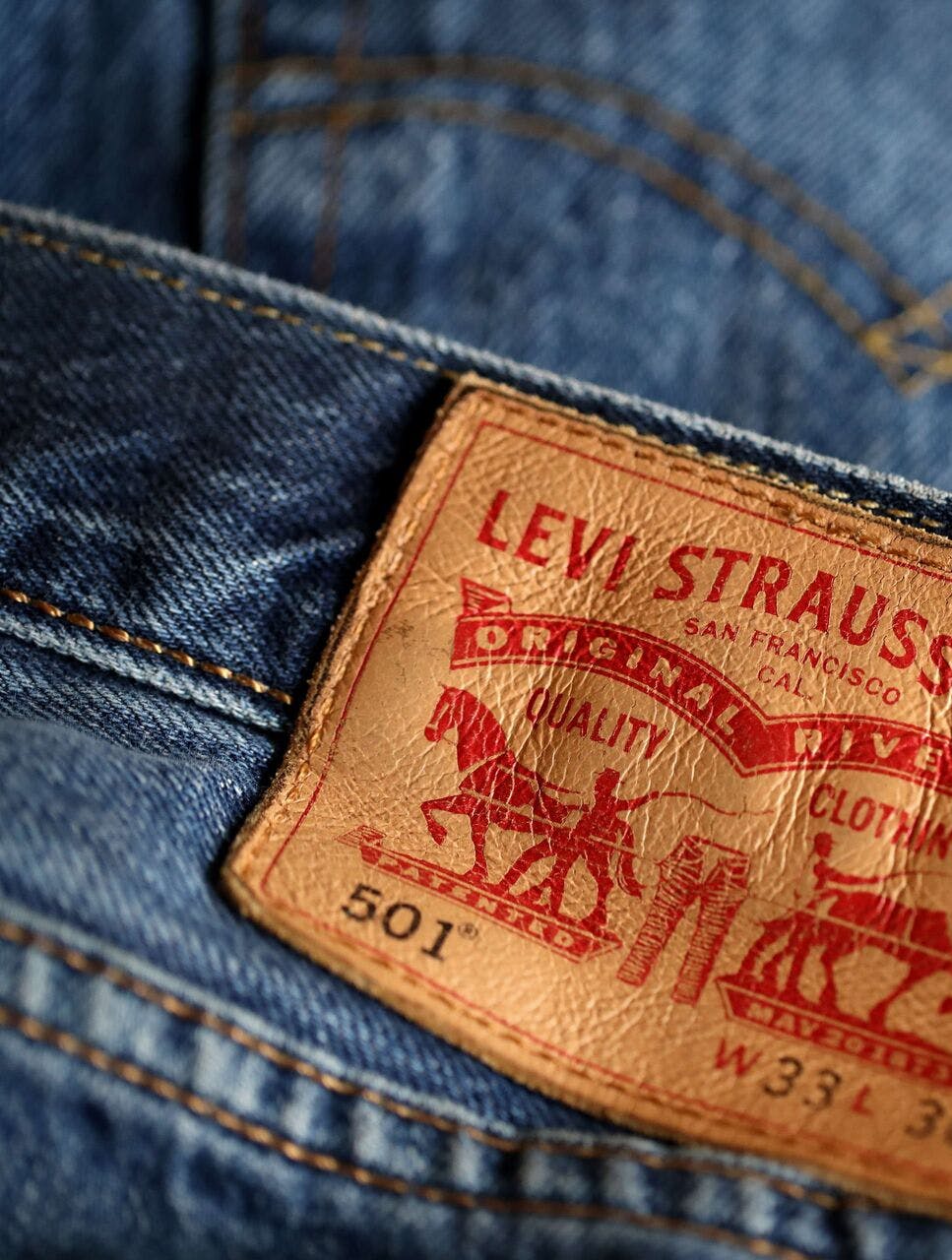 501' Levis Jeans.