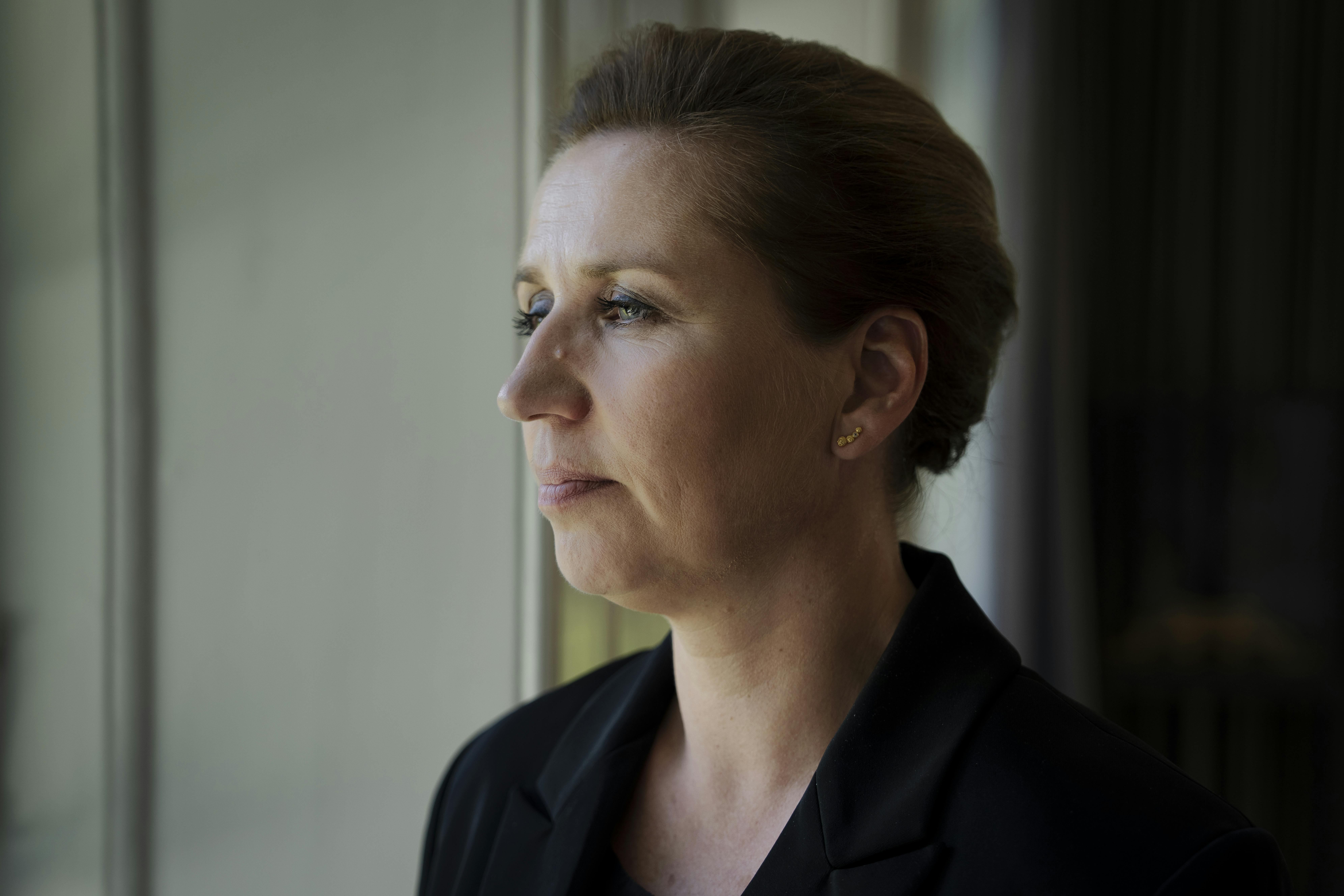 Statsminister og Socialdemokratiets formand Mette Frederiksen på Marienborg i Kongens Lyngby, torsdag den 19. juni 2025. Mette Frederiksen har 10-års jubilæum som S-formand.. (Foto: Mads Claus Rasmussen/Ritzau Scanpix)