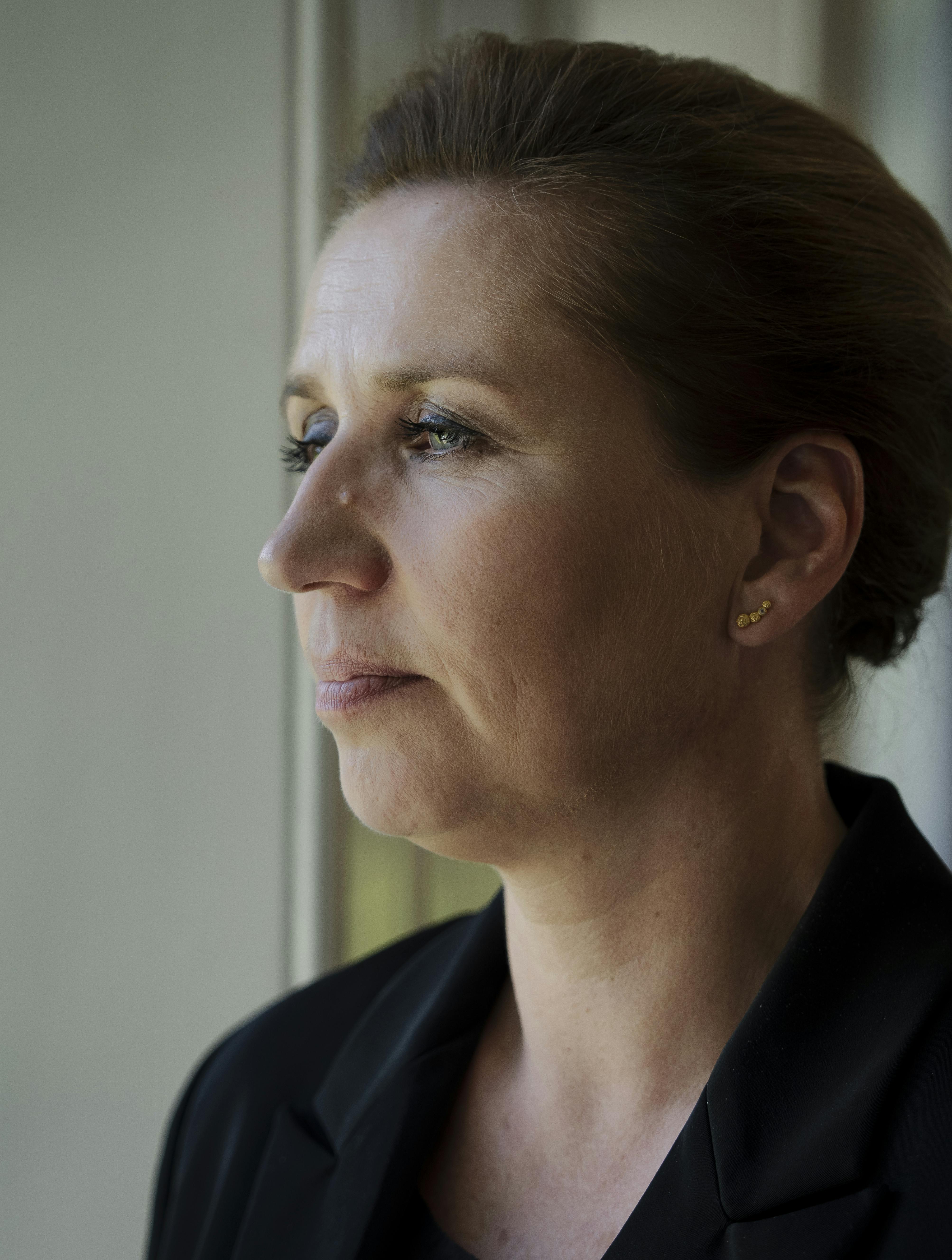 Statsminister og Socialdemokratiets formand Mette Frederiksen på Marienborg i Kongens Lyngby, torsdag den 19. juni 2025. Mette Frederiksen har 10-års jubilæum som S-formand.. (Foto: Mads Claus Rasmussen/Ritzau Scanpix)