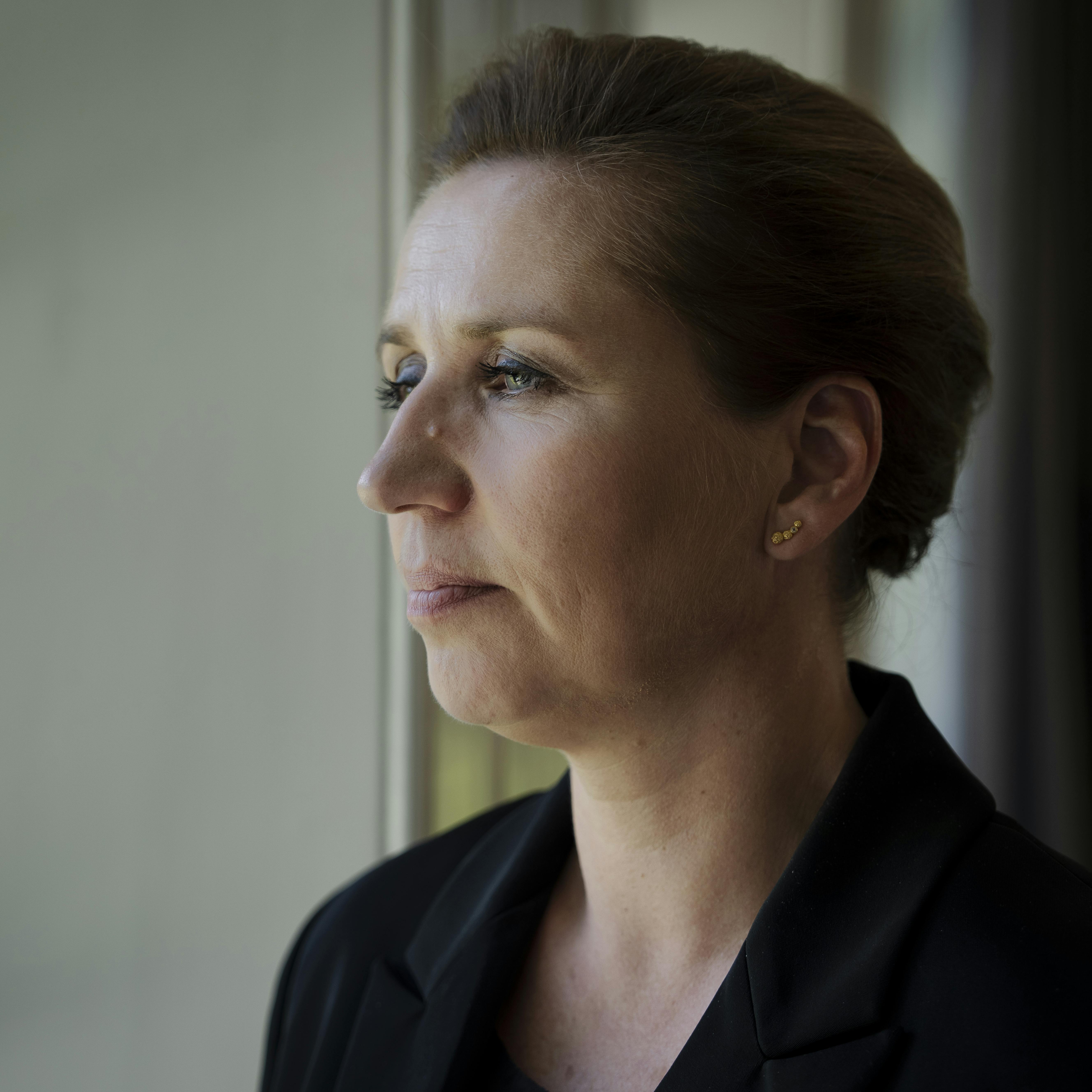 Statsminister og Socialdemokratiets formand Mette Frederiksen på Marienborg i Kongens Lyngby, torsdag den 19. juni 2025. Mette Frederiksen har 10-års jubilæum som S-formand.. (Foto: Mads Claus Rasmussen/Ritzau Scanpix)