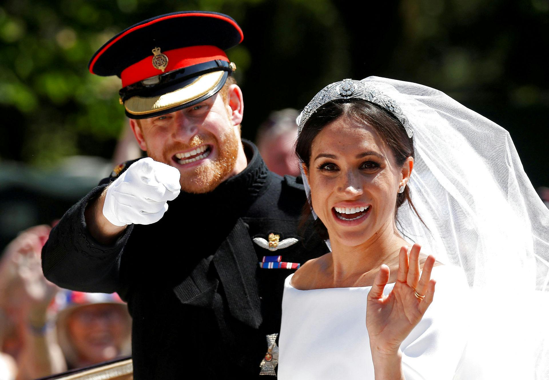 Harry og Meghan blev gift tilbage i maj 2018. 