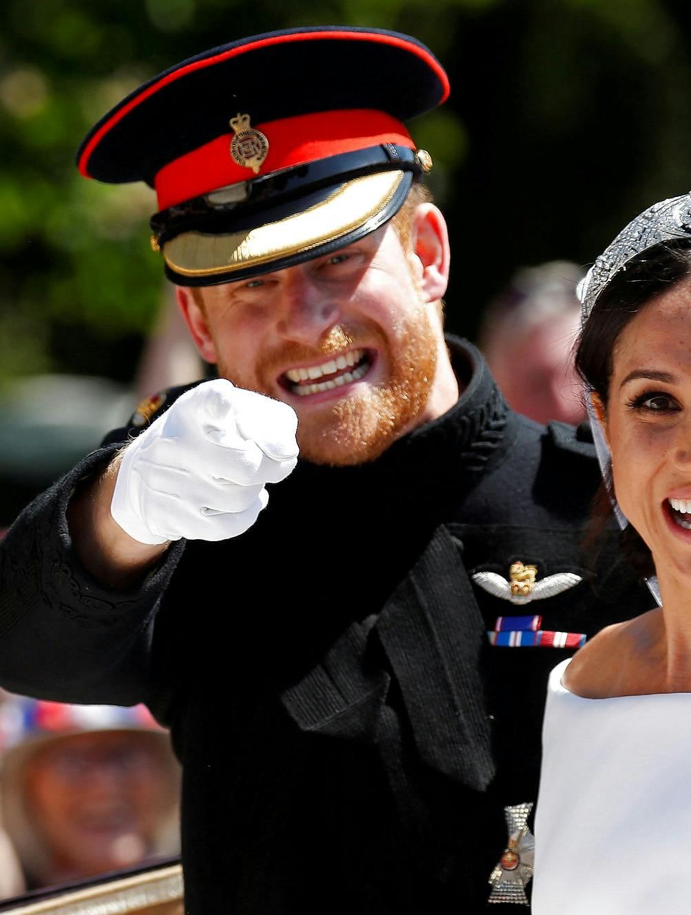 Harry og Meghan blev gift tilbage i maj 2018.