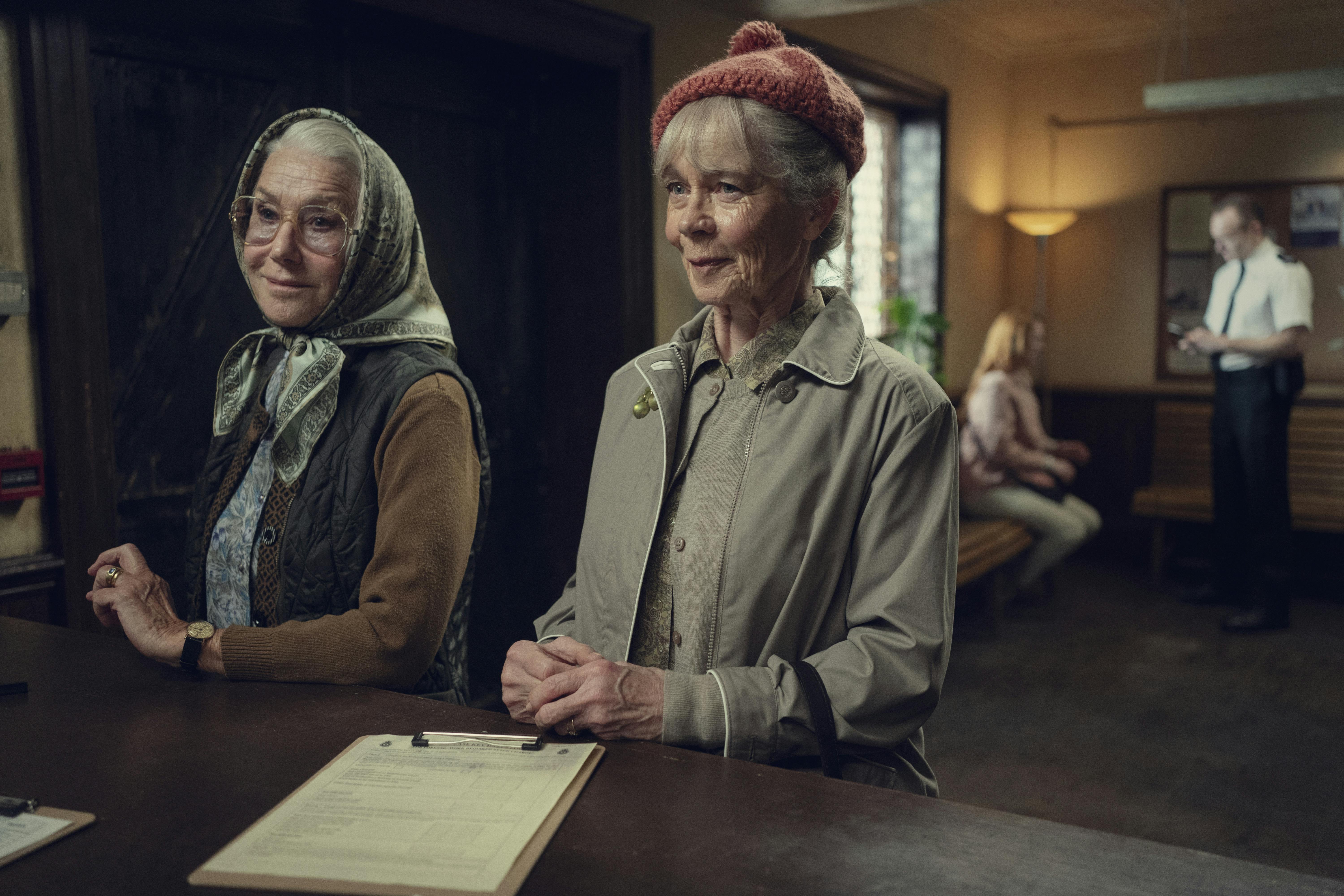 Helen Mirren som Celia Imrie i 'Torsdagsmordklubben'
