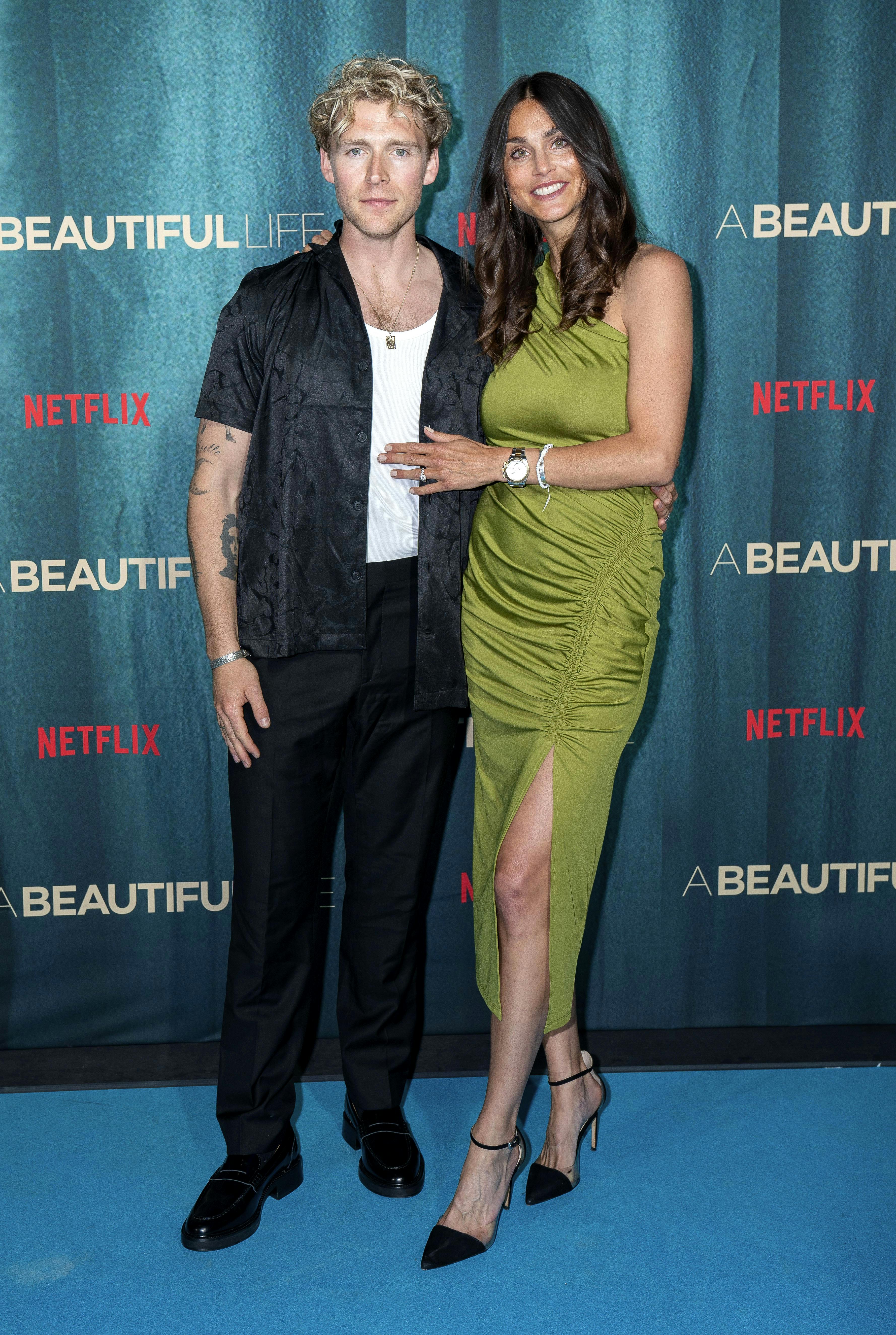 Christopher og Cecilie til premiere på A Perfect Life.