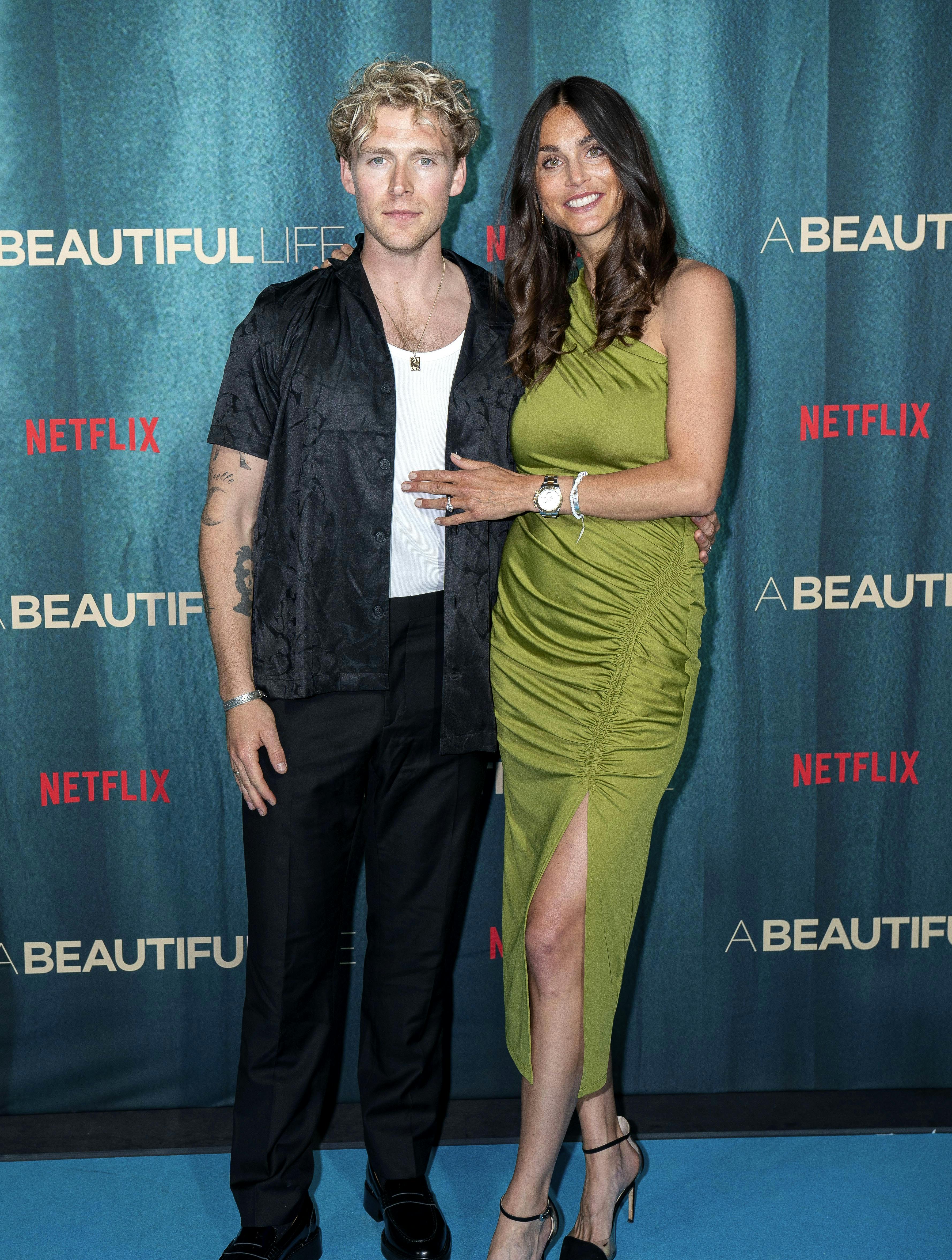 Christopher og Cecilie til premiere på A Perfect Life.