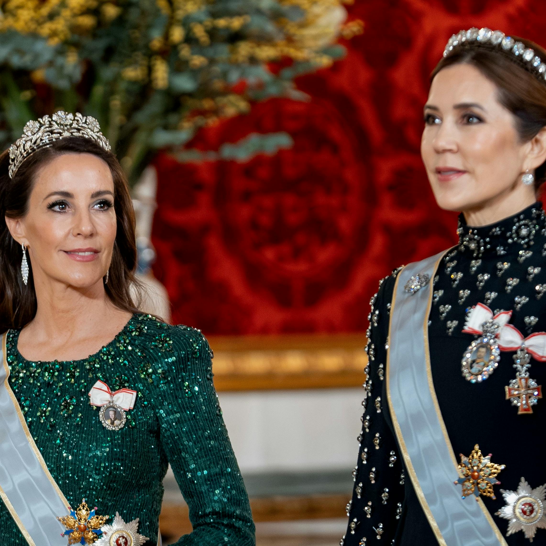 Dronning Mary og prinsesse Marie.