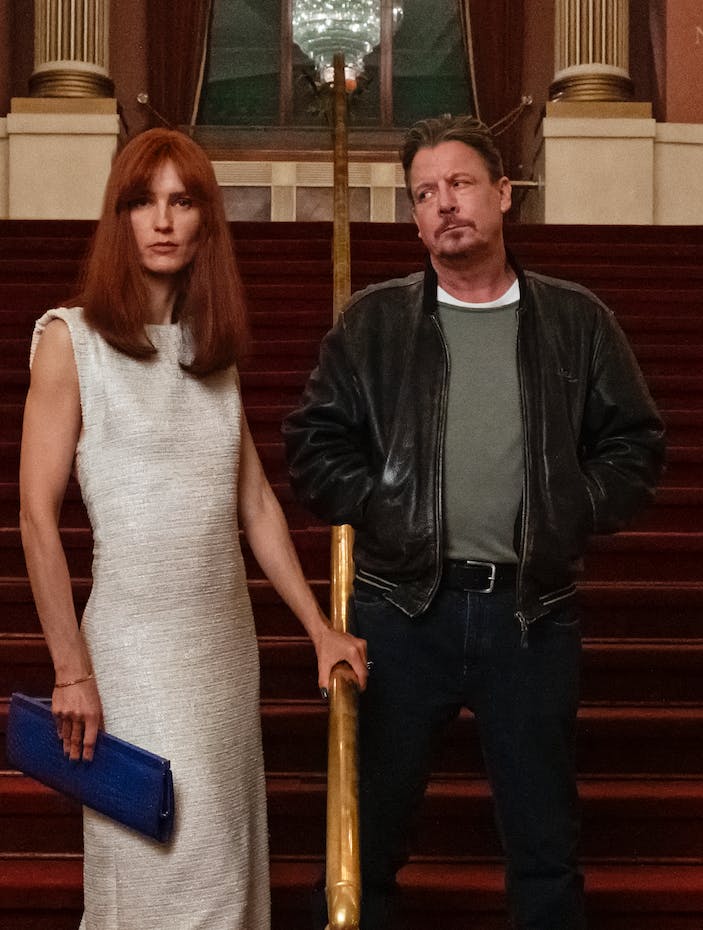 Amanda Collin og Anders W. Berthelsen spiller hovedrollerne i den kommende danske krimikomedie 'Svindler'