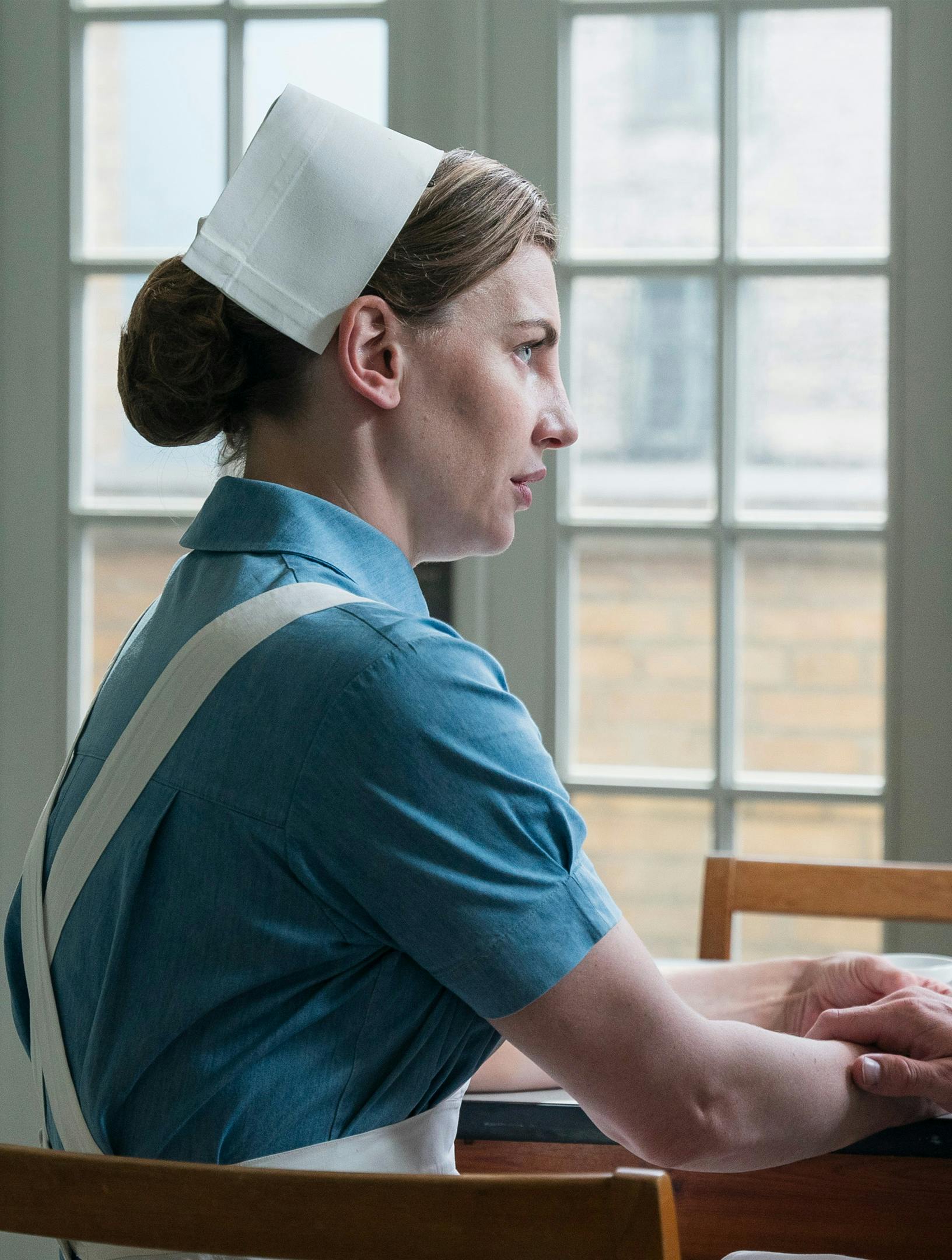Anna Rosenfeld (Molly Egelind) og Jens Fischer (Andreas Jebro) i syvende sæson af 'Sygeplejeskolen'