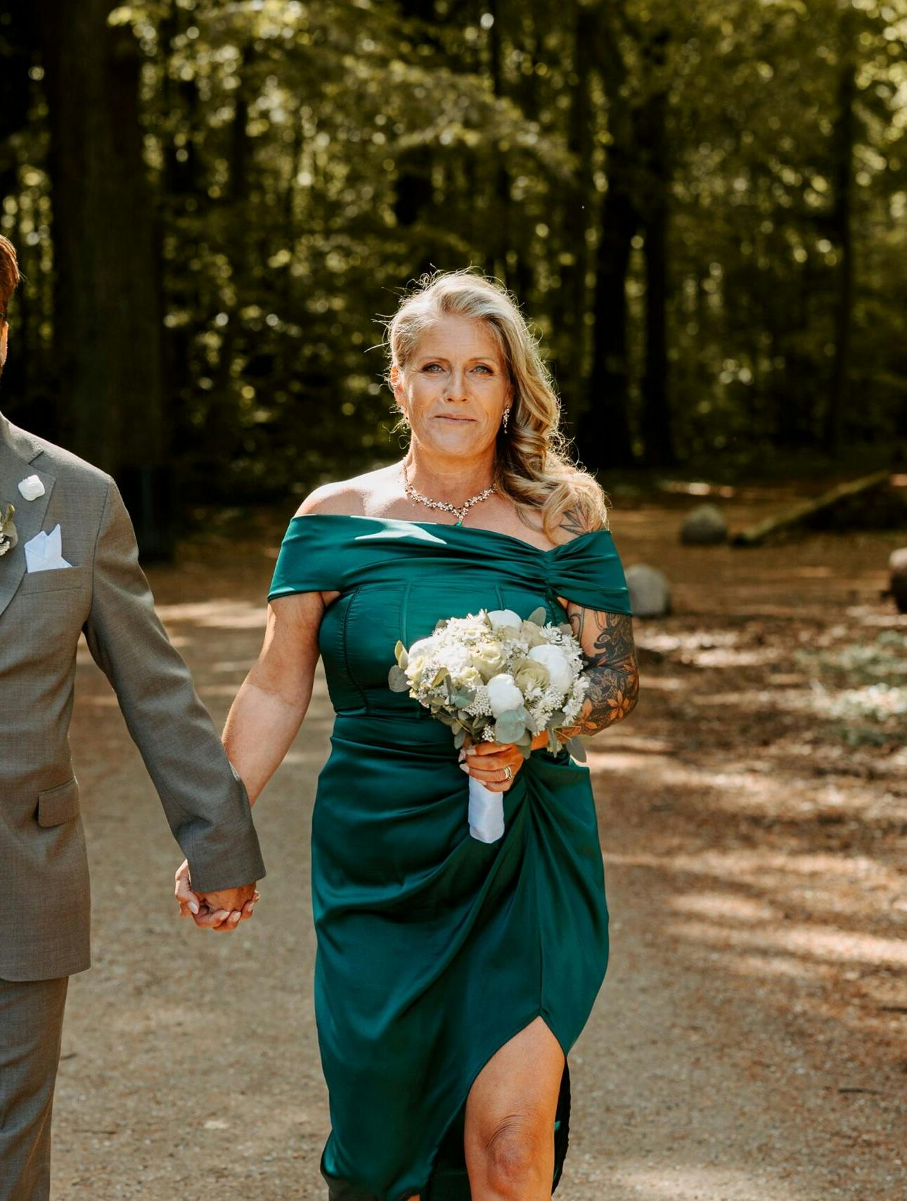 Tine og Jan på deres bryllupsdag