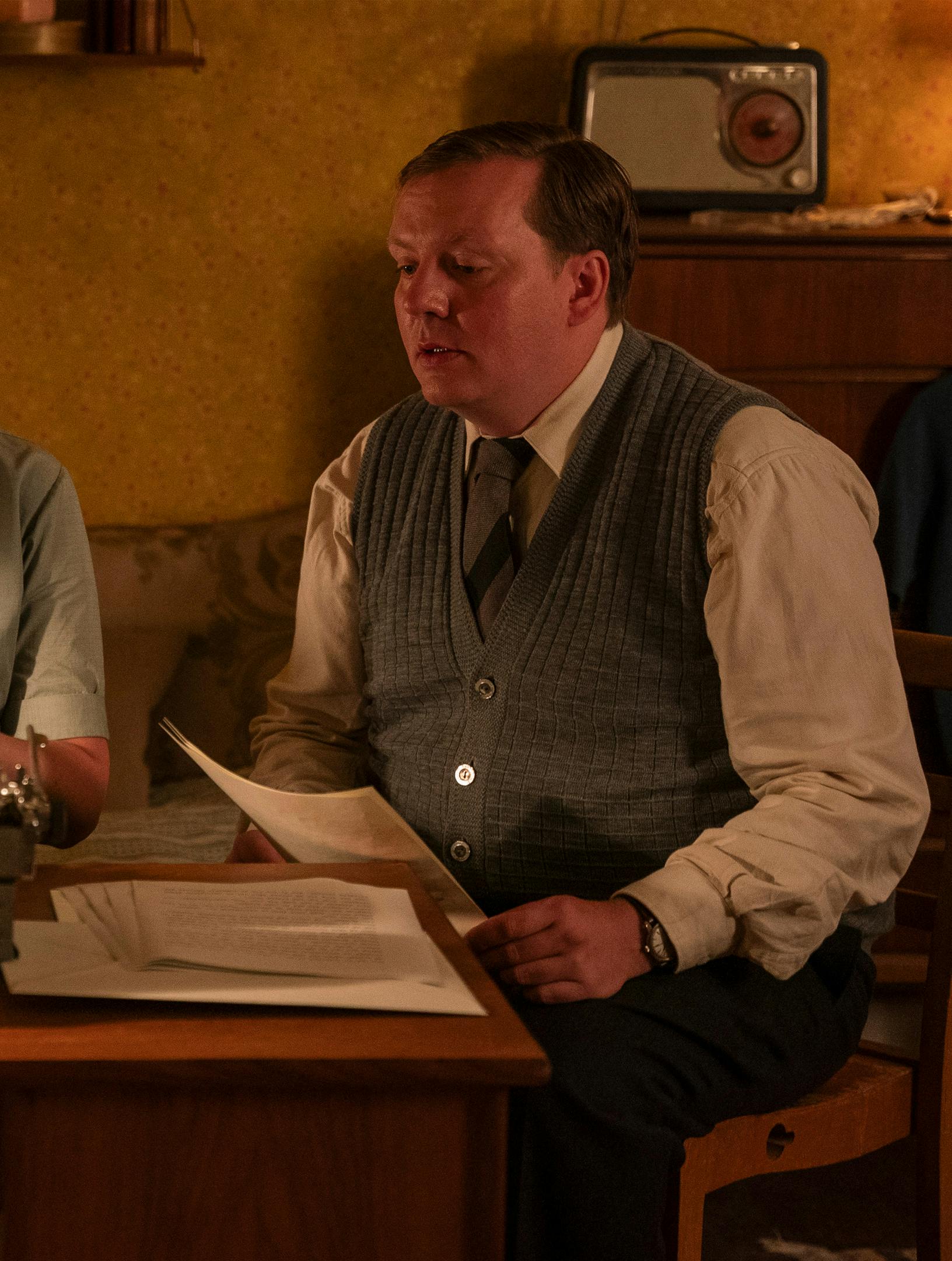 Else Andersen (Ulla Vejby) og Finn Jönsson (Jesper Ole Feit Andersen) i syvende sæson af 'Sygeplejeskolen' 