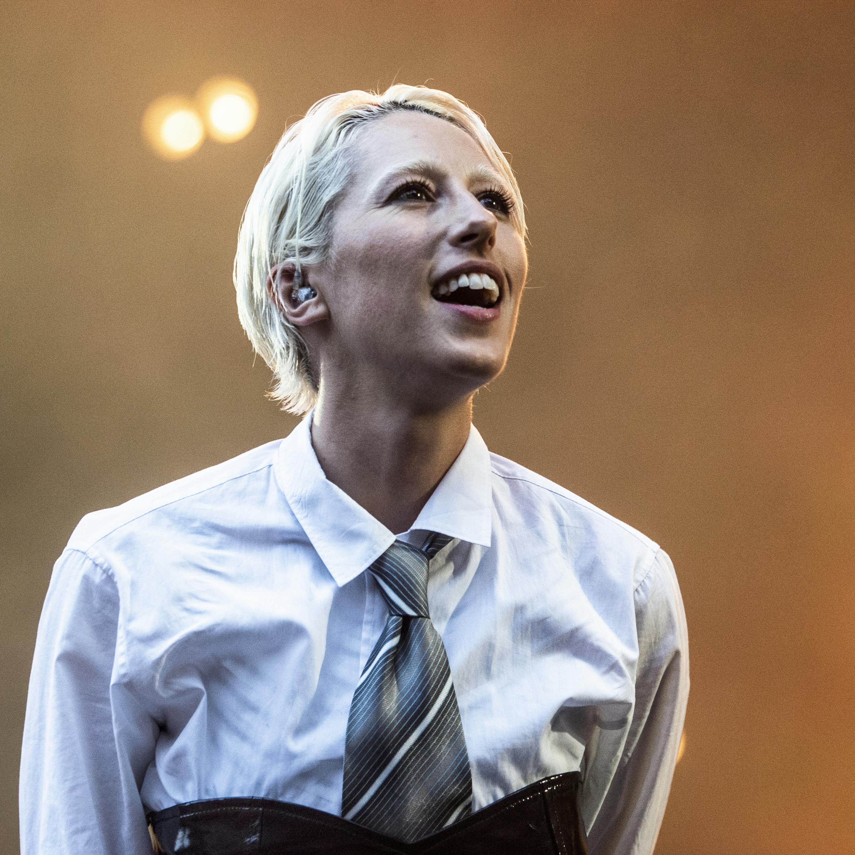 Drew Sycamore spiller på Smukfest, Skanderborg, onsdag den 3. august 2022. (Foto: Helle Arensbak/Ritzau Scanpix)