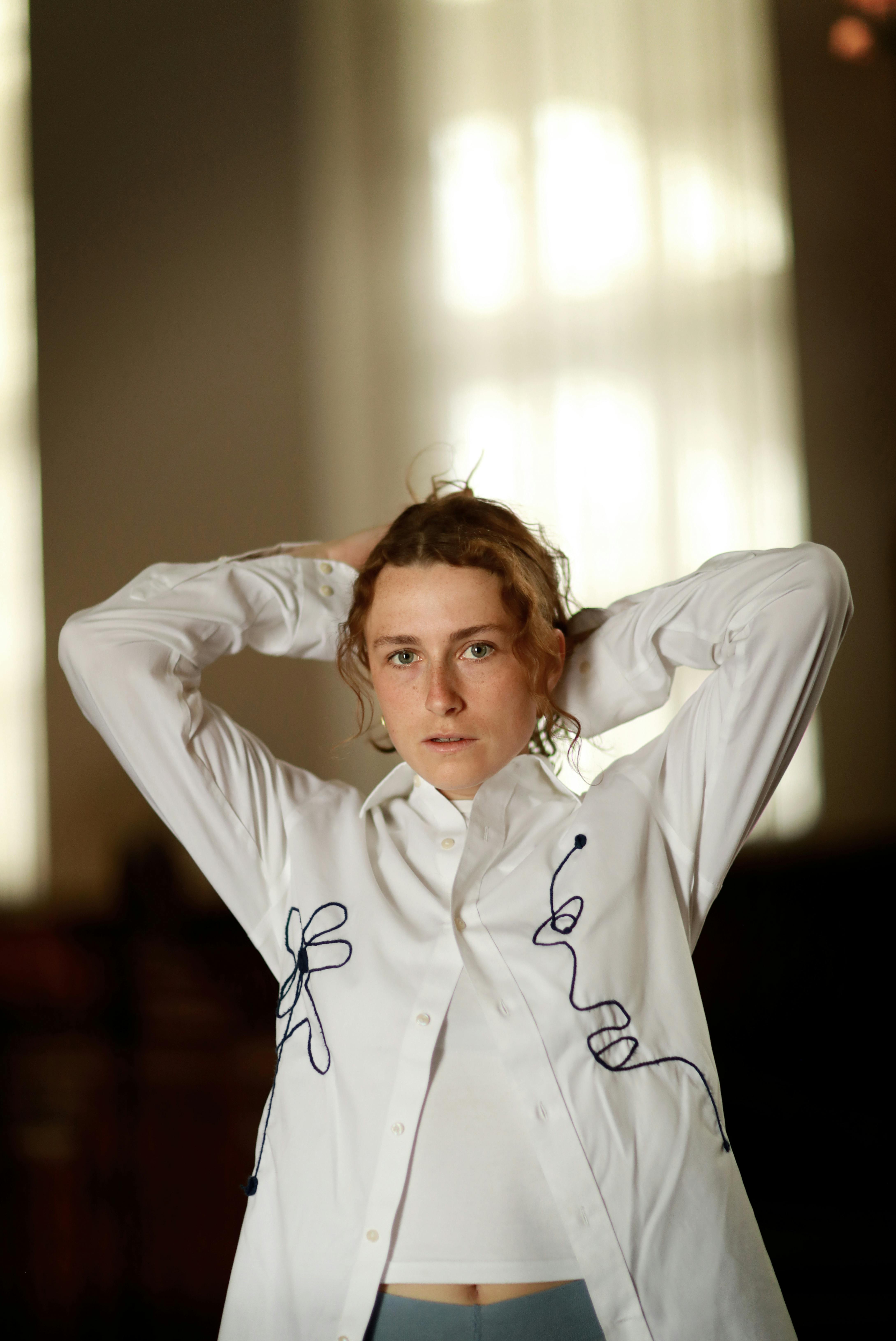 Skuespiller Mathilde Arcel, i København, fredag 26. Juli 2024.