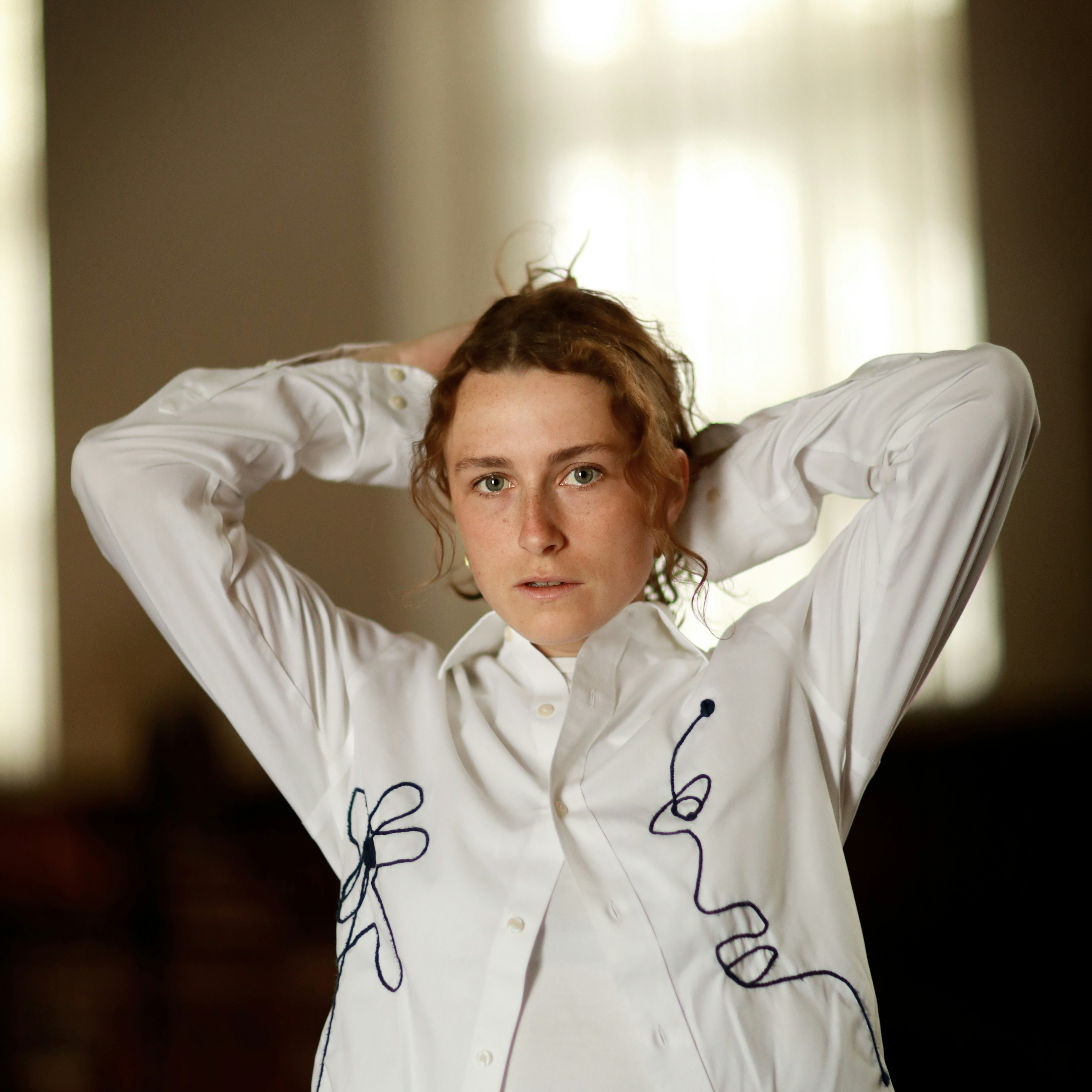 Skuespiller Mathilde Arcel, i København, fredag 26. Juli 2024.