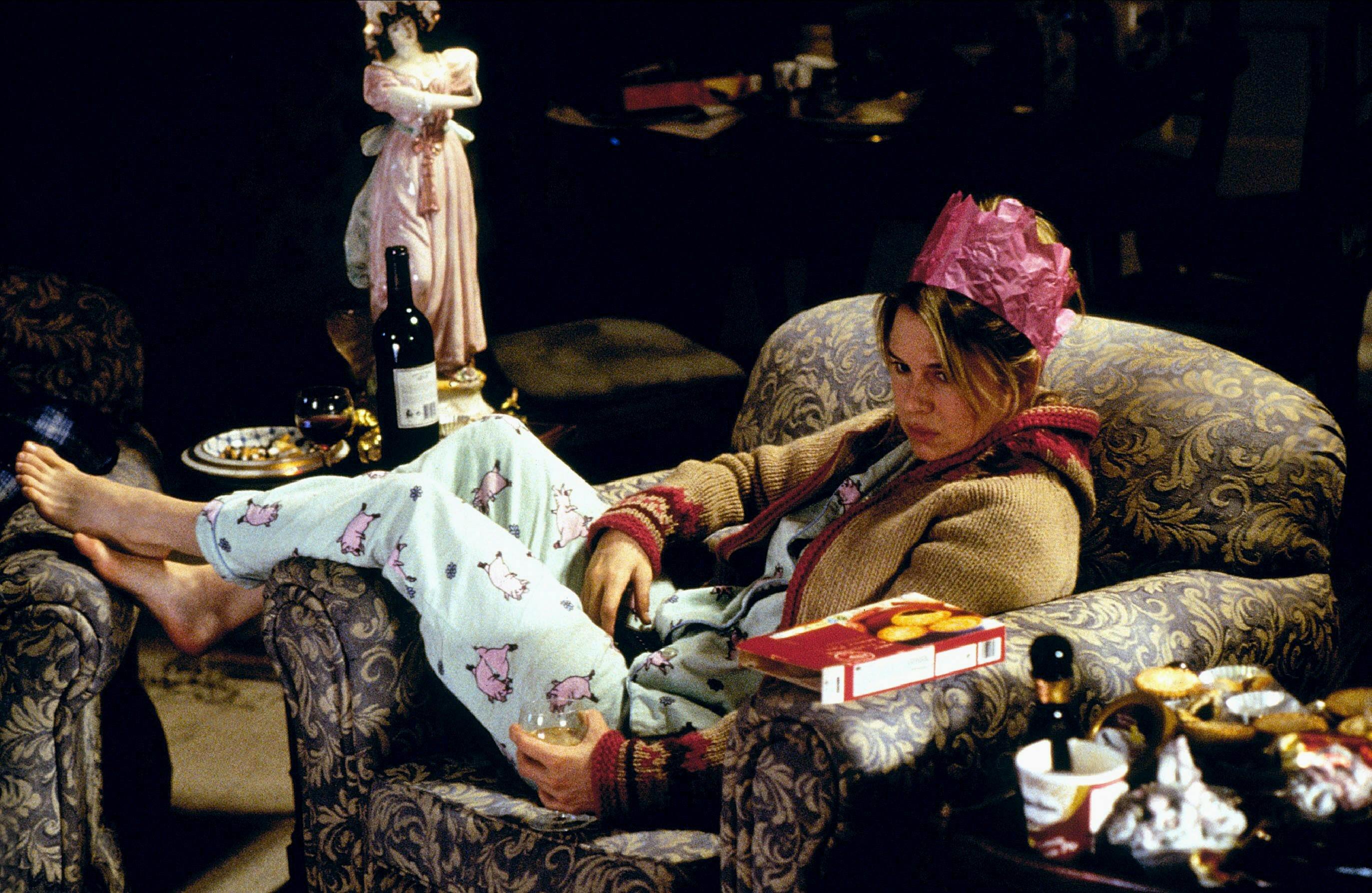 Renee Zellweger  Characters: Bridget Jones Film: Bridget Jones'S Diary (UK/IRL/FR/USA 2001)  Director: Sharon Maguire 04 April 2001     Date: 04 April 2001