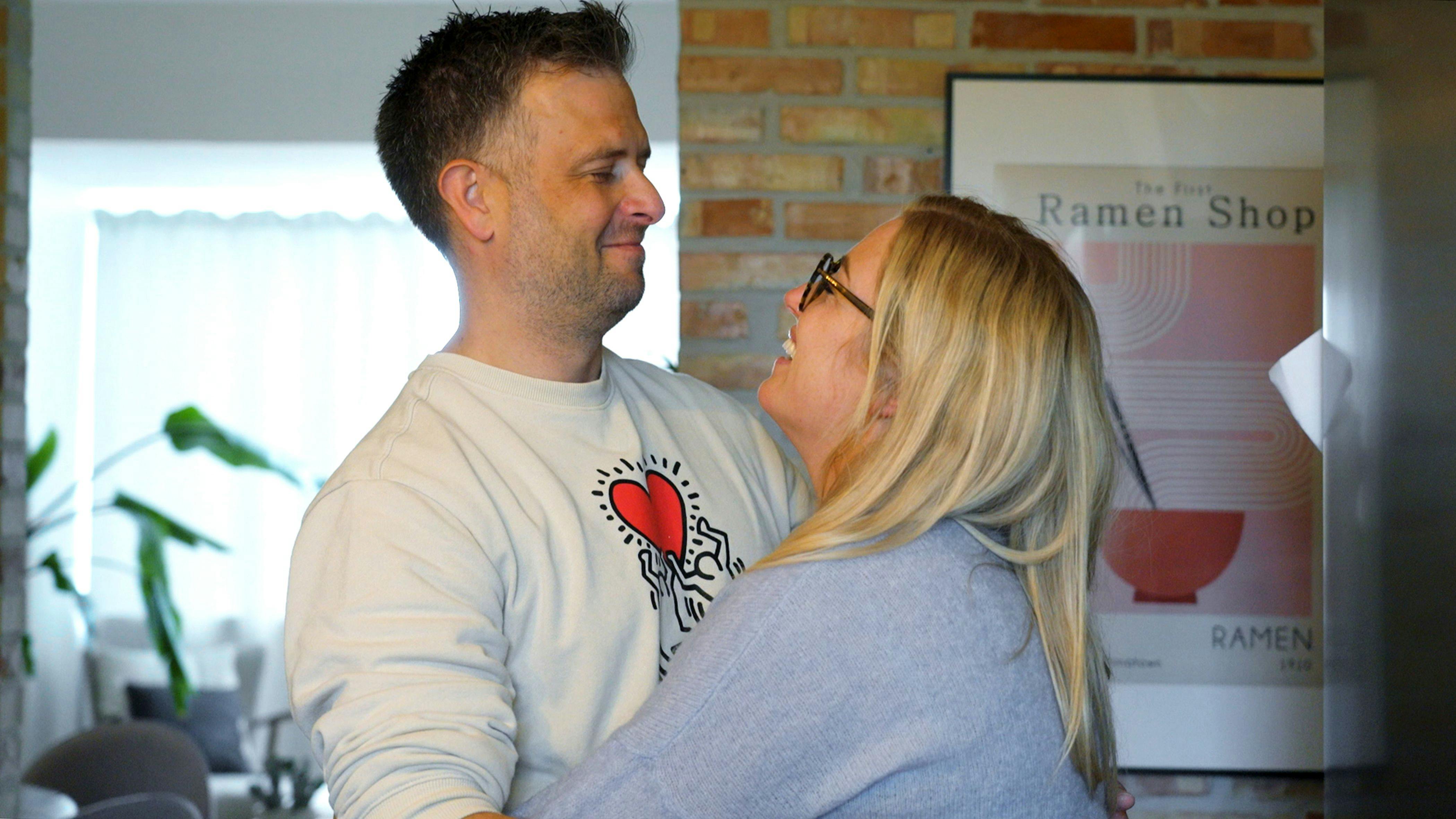 Lasse og Dorthe fra Gift ved første blik.&nbsp;