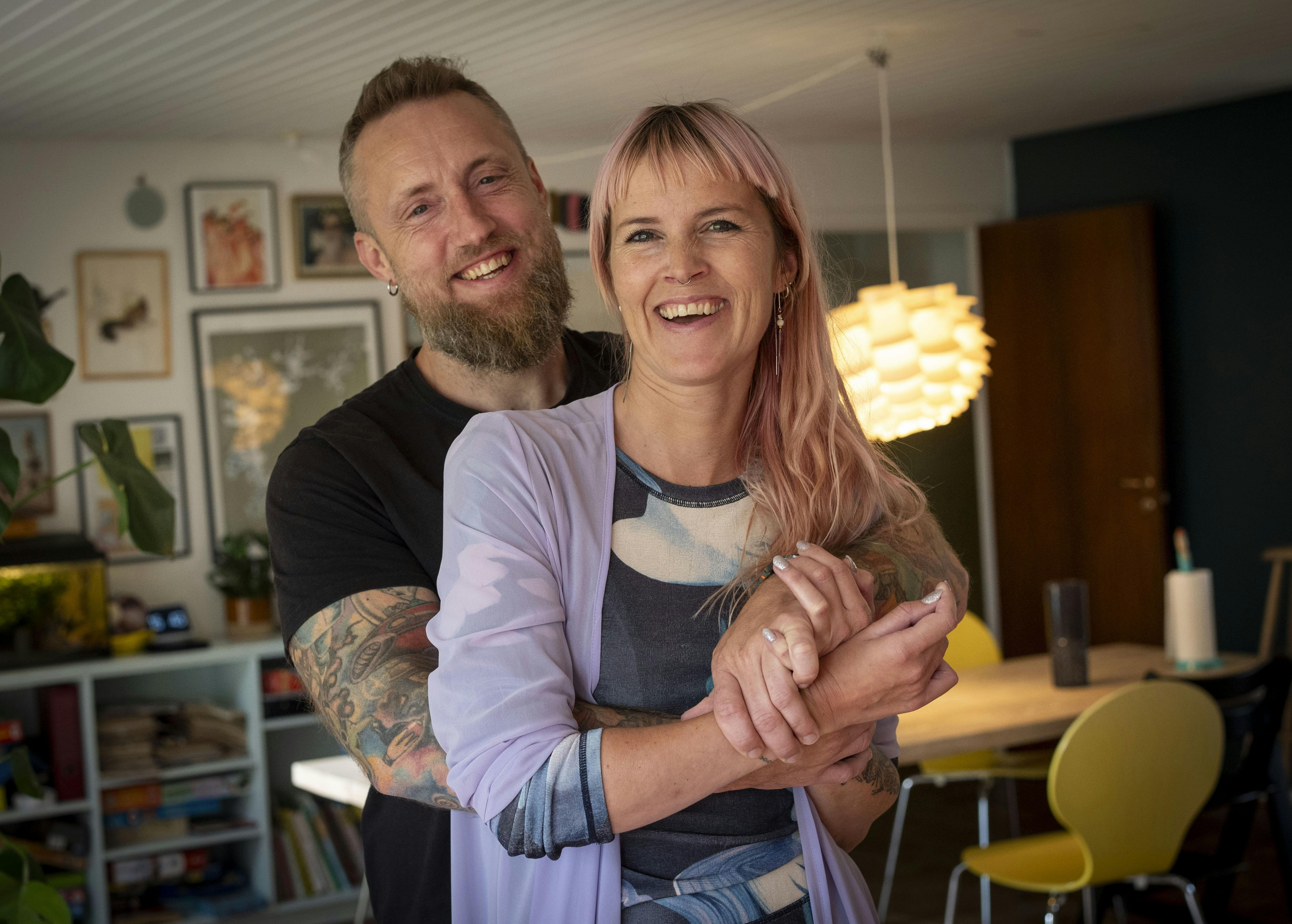 Sanne og Marc kæmper for ægteskabet efter Sannes hjerneskadeDato: 11.9.2025Sted: SilkeborgJournalist: Aviaya Valdivia HansenFoto: Copyright : Martin Høien/Aller Media Danmark