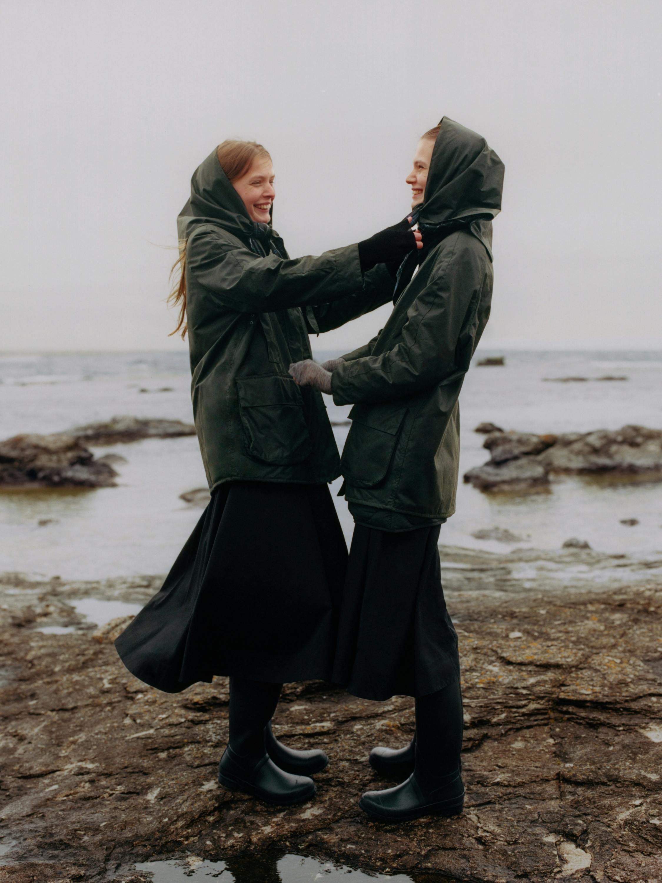 Arket x Barbour