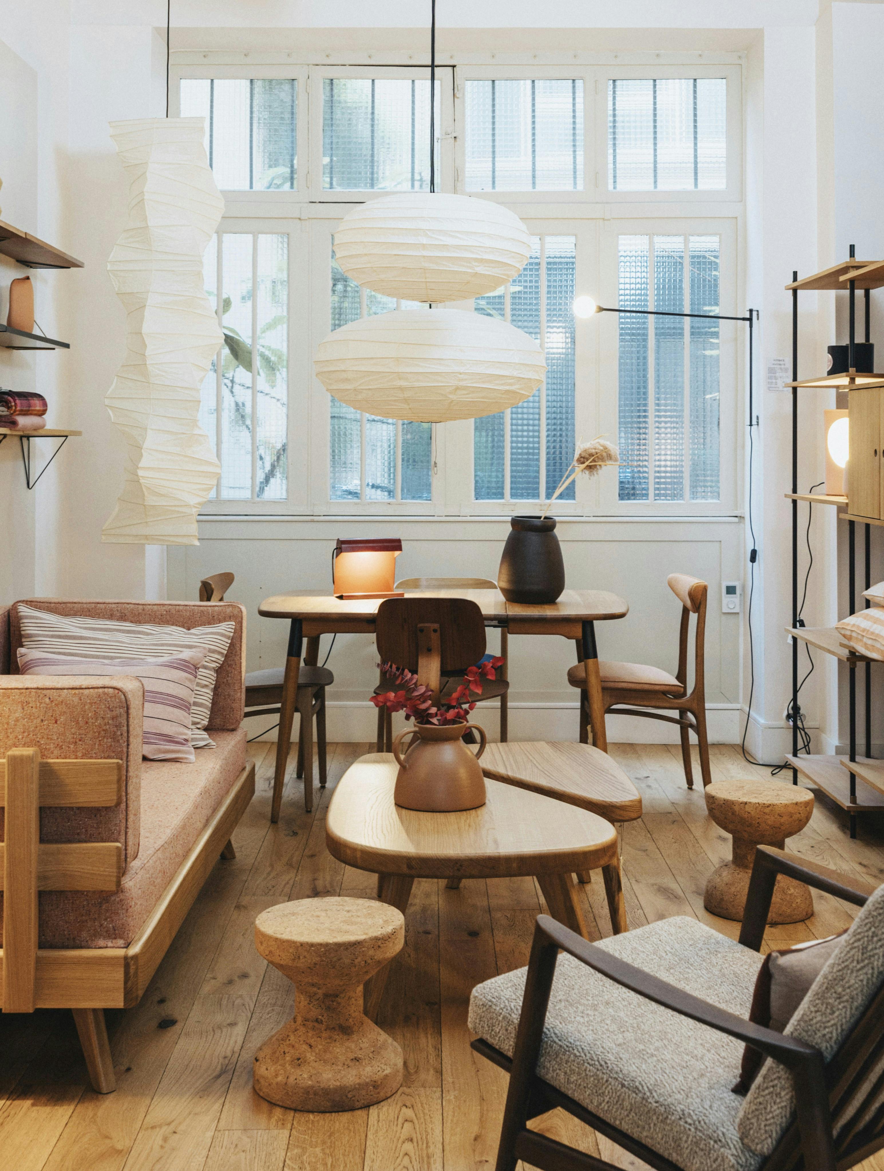 La Tresorerie, Butik i Paris, bolig og interiør