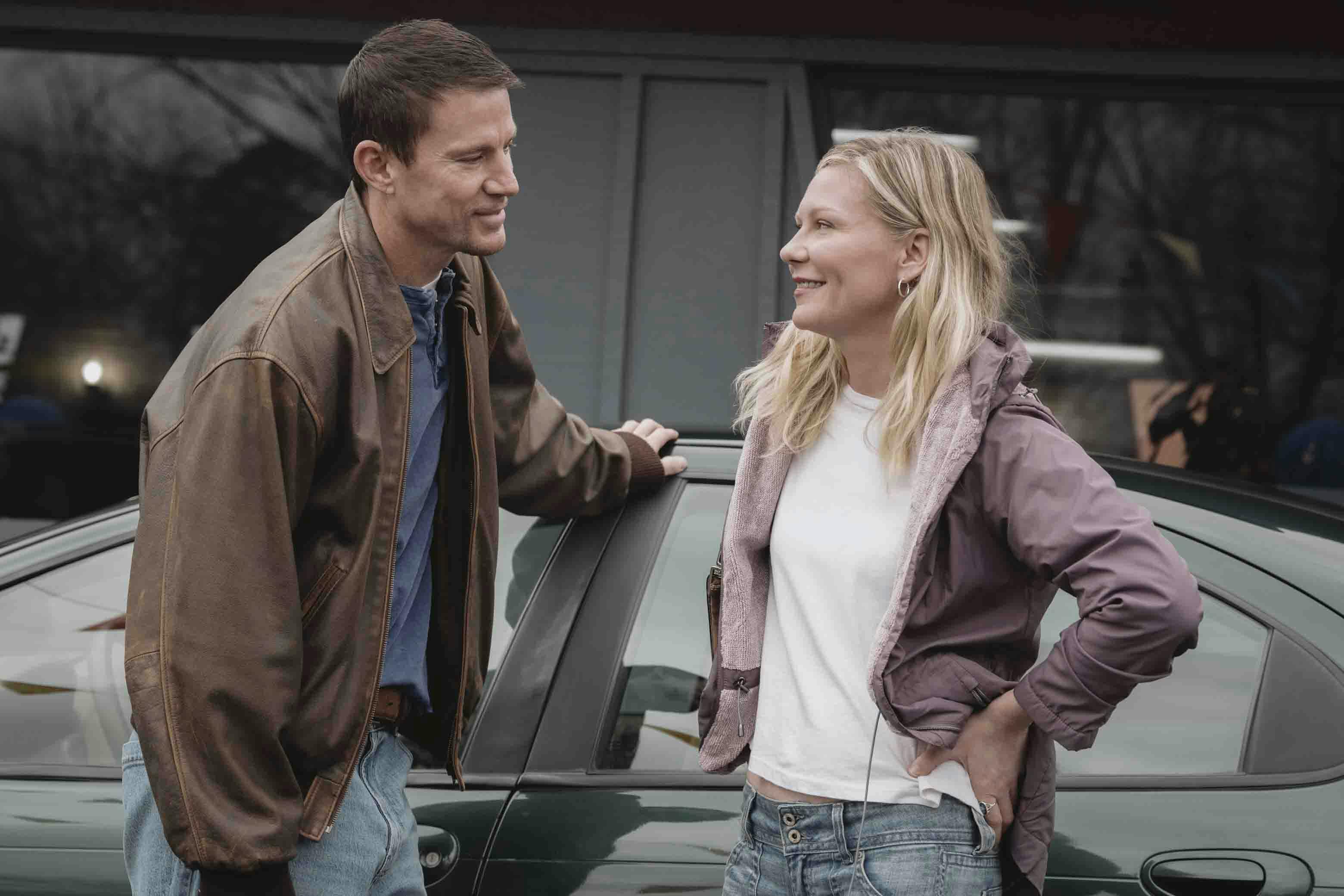 Channing Tatum og Kirsten Dunst i 'Roofman'