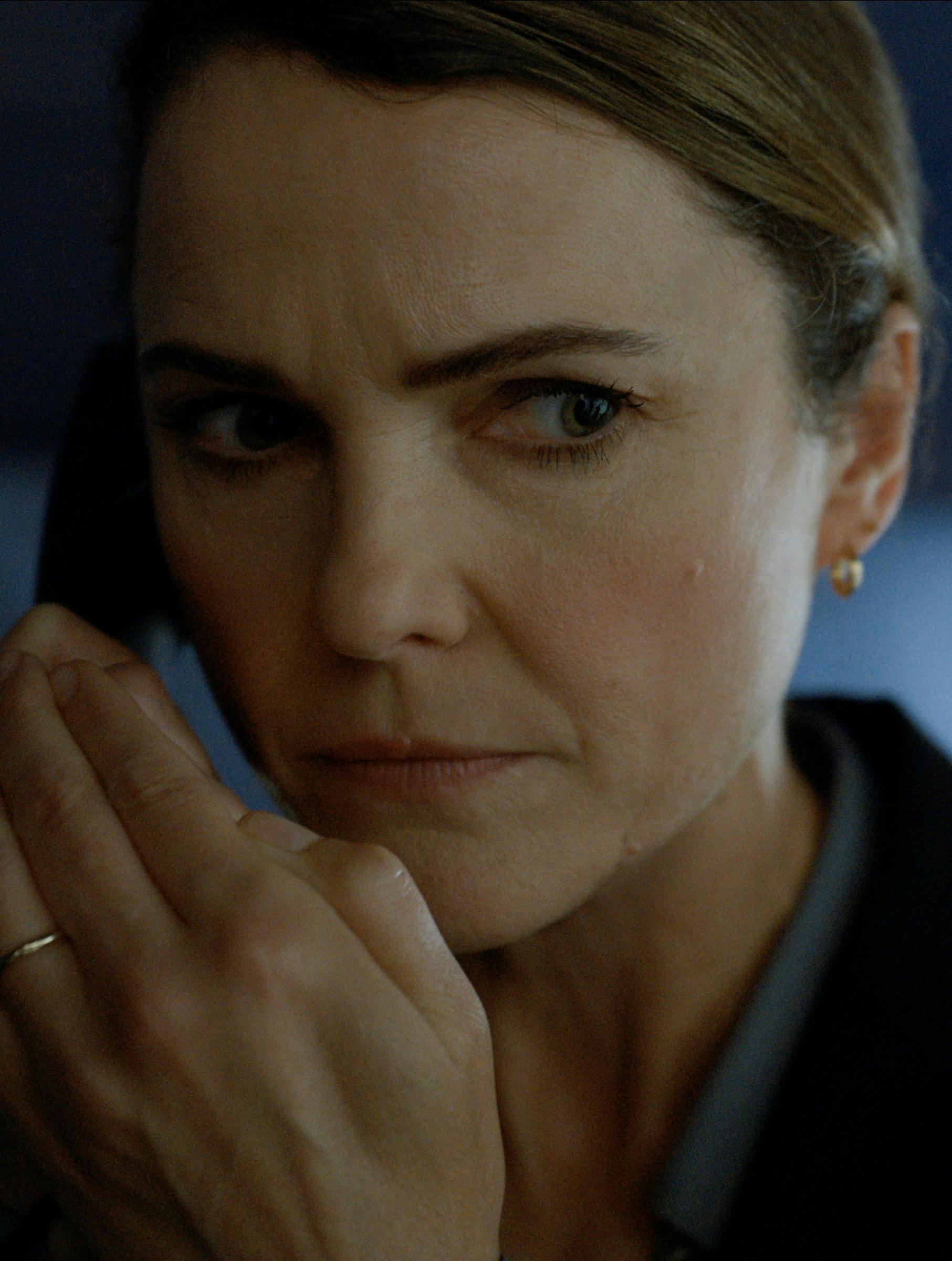 The Diplomat. Keri Russell as Kate Wyler in episode 301 of The Diplomat. Cr. Courtesy of Netflix © 2025
