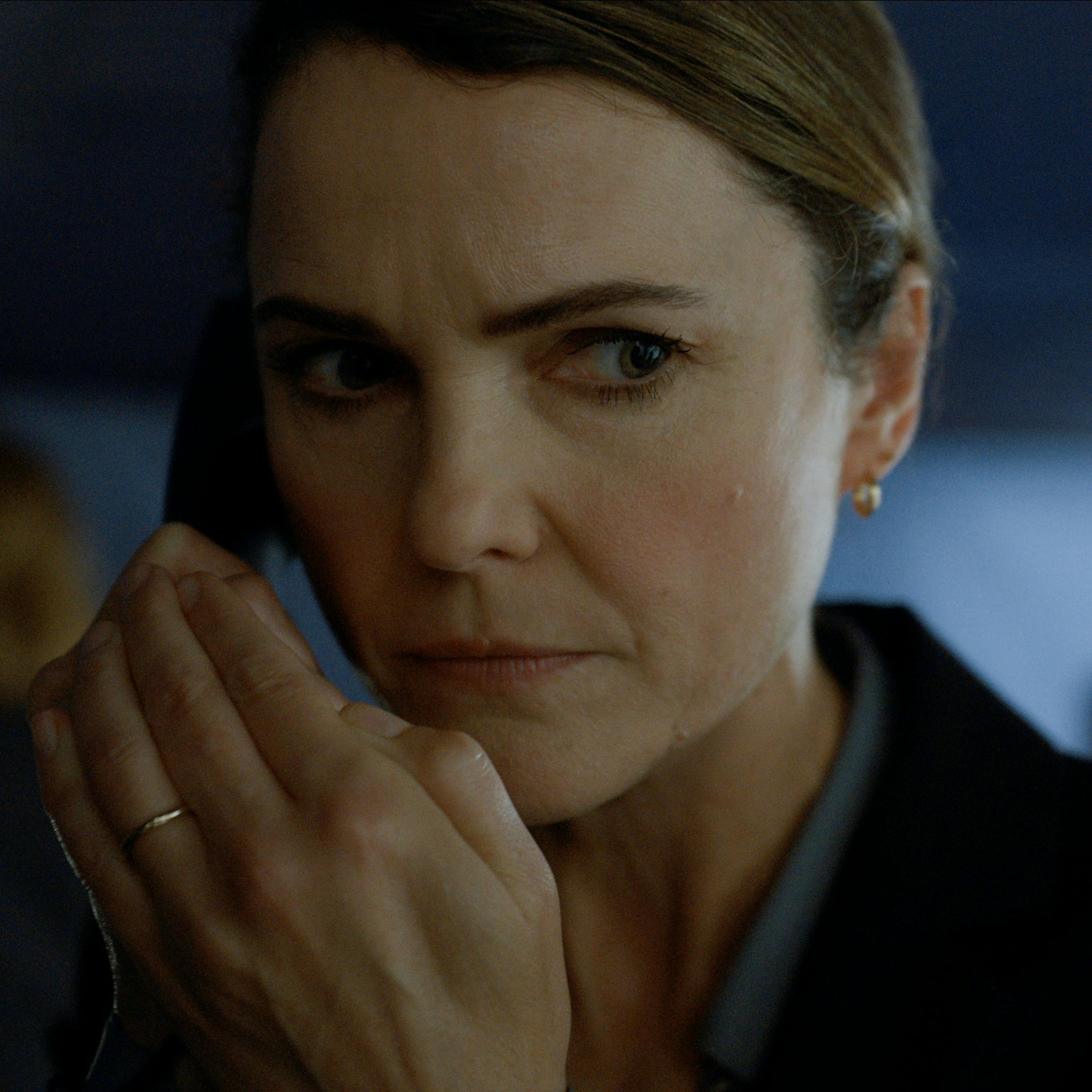 The Diplomat. Keri Russell as Kate Wyler in episode 301 of The Diplomat. Cr. Courtesy of Netflix © 2025