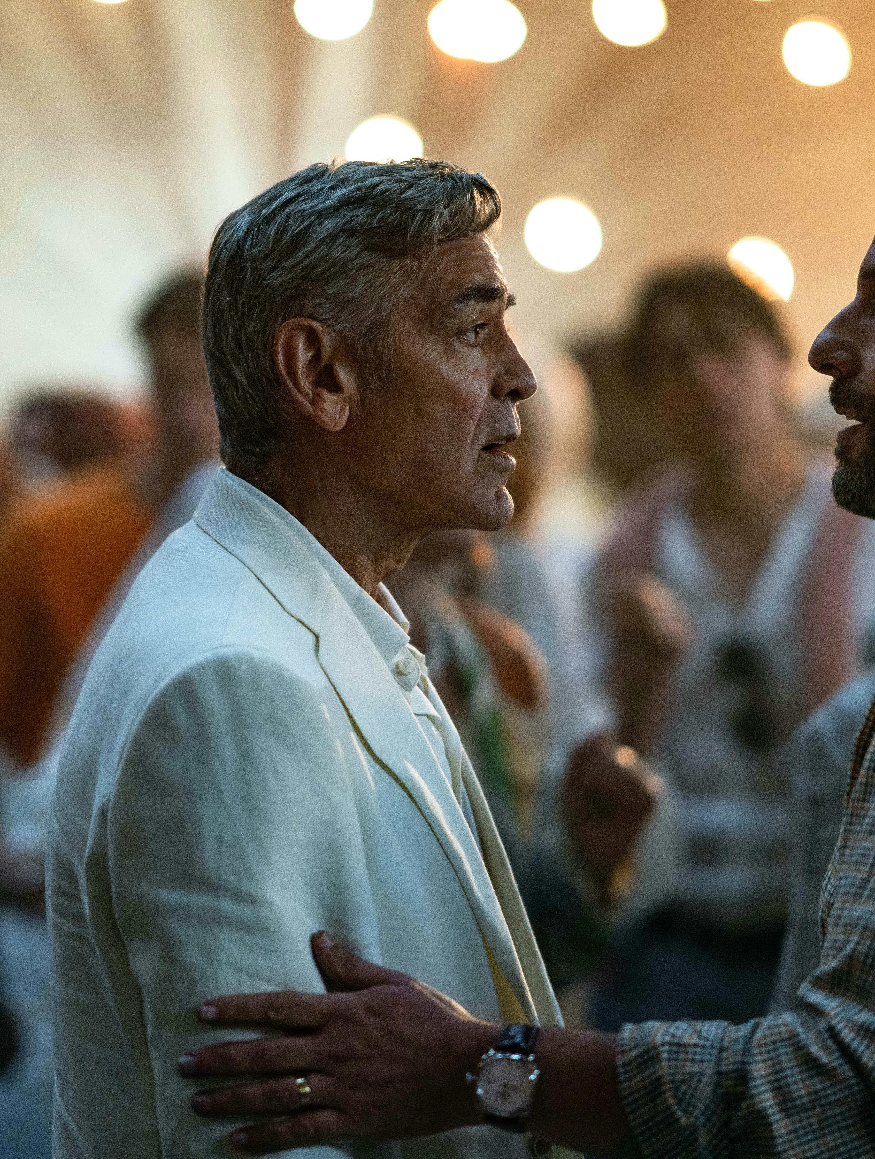 George Clooney og Adam Sandler i 'Jay Kelly'. 