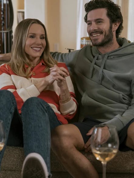 Joanne (Kristen Bell) og Noah (Adam Brody) i Nobody Wants This.