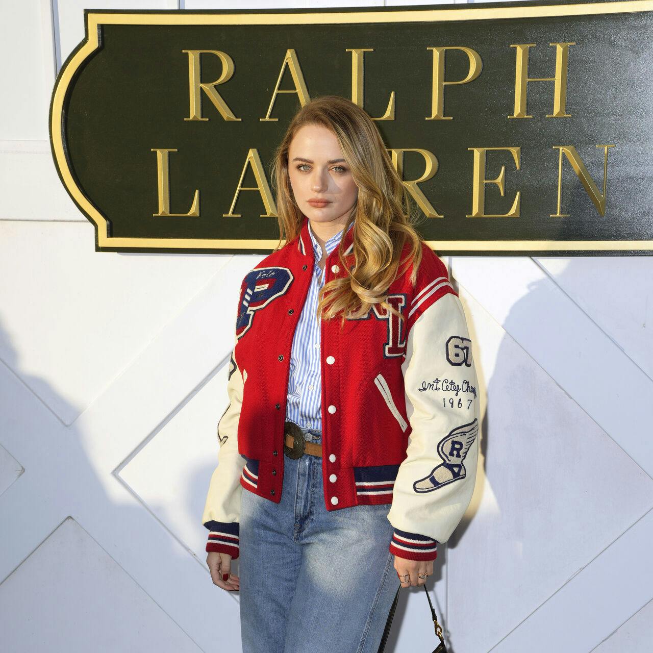 Joey King attends the Ralph Lauren Spring/Summer 2025 fashion show as part of New York Fashion Week on Thursday, Sept. 5, 2024, at Khalily Stables in Bridgehampton, N.Y. (Photo by Charles Sykes/Invision/AP)