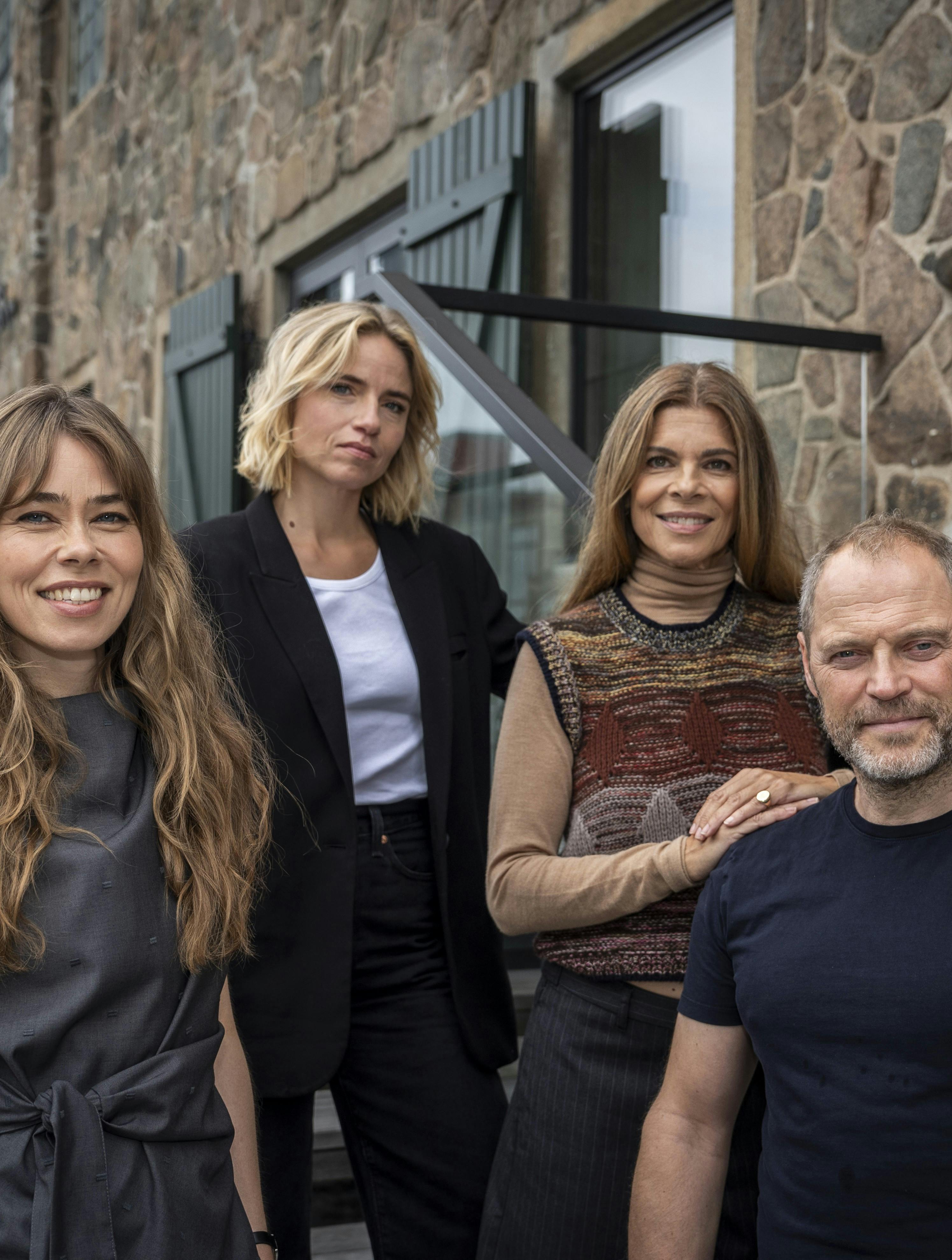 Birgitte Hjort Sørensen, Josephine Park, Ellen Hillingsø og Jacob Lohmann udgør det centrale firkløver i 'Oxen'.