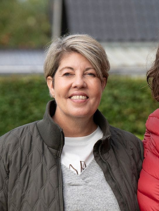 Laila Jarkass Rasmussen (tv.) og Betina Berg klikkede med det samme og fandt en god samtalepartner i hinanden.