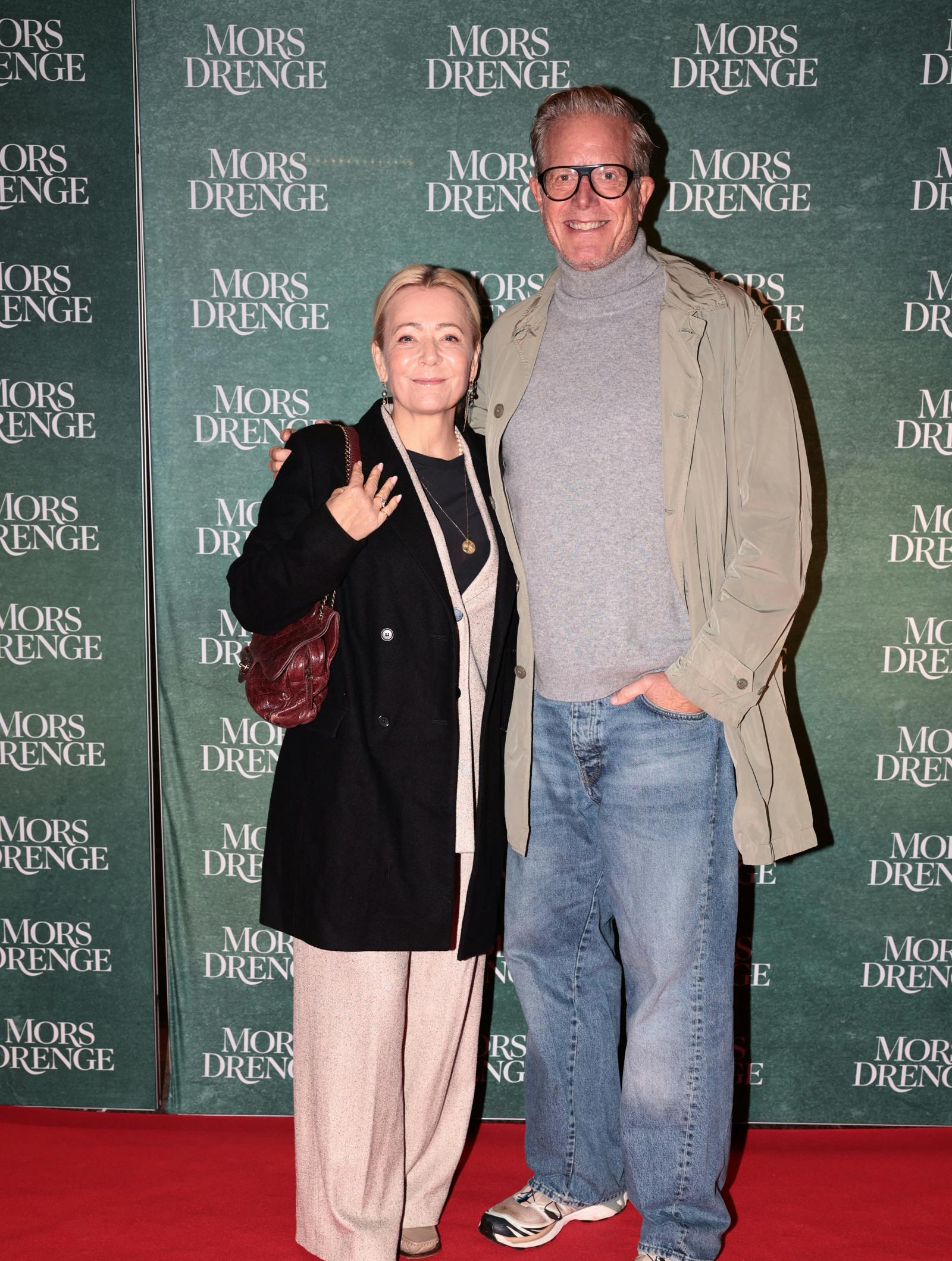 Peter Mygind sammen med sin hustru, Lise Mühlhausen.