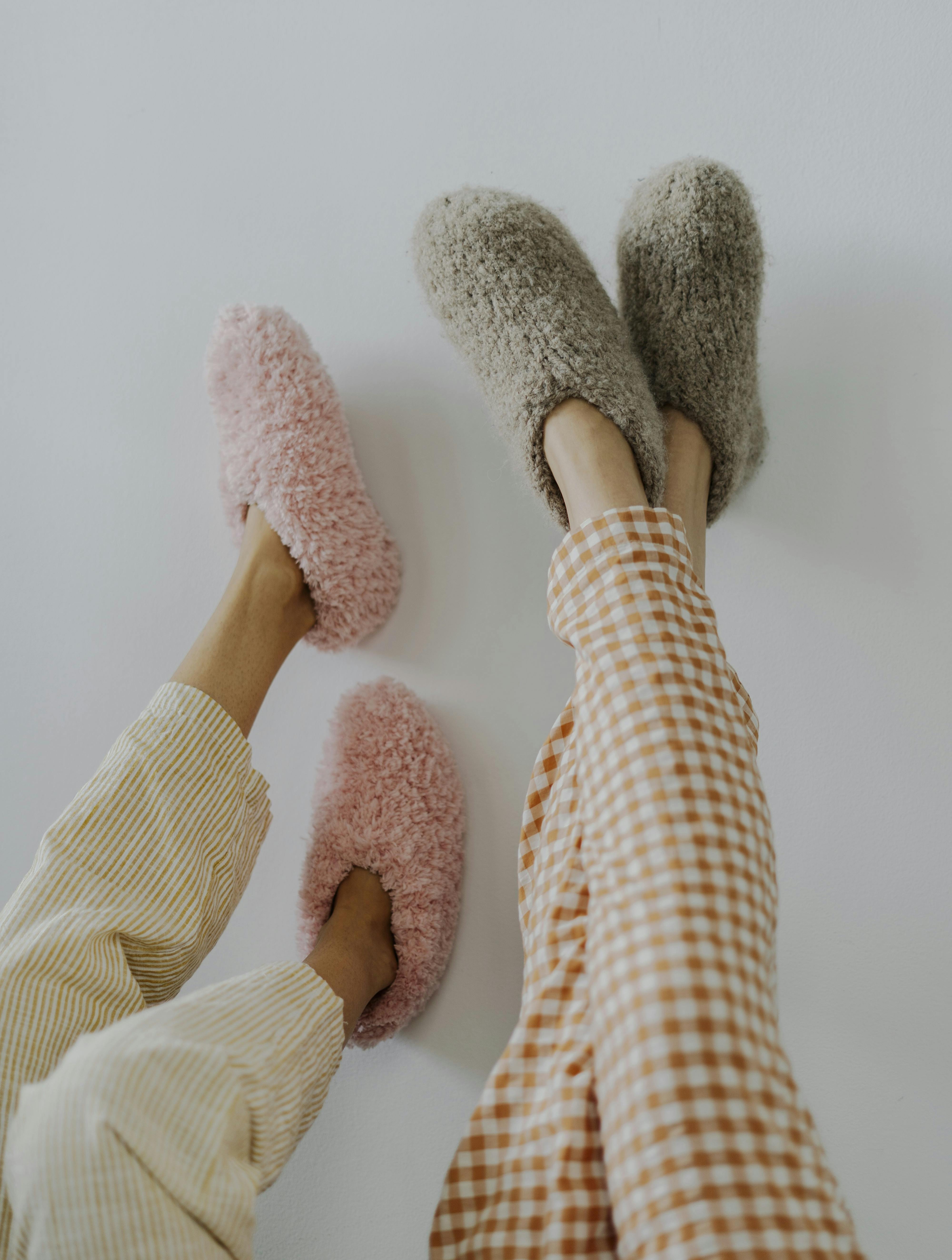Strikkeopskrift: Ultra Easy Slippers
