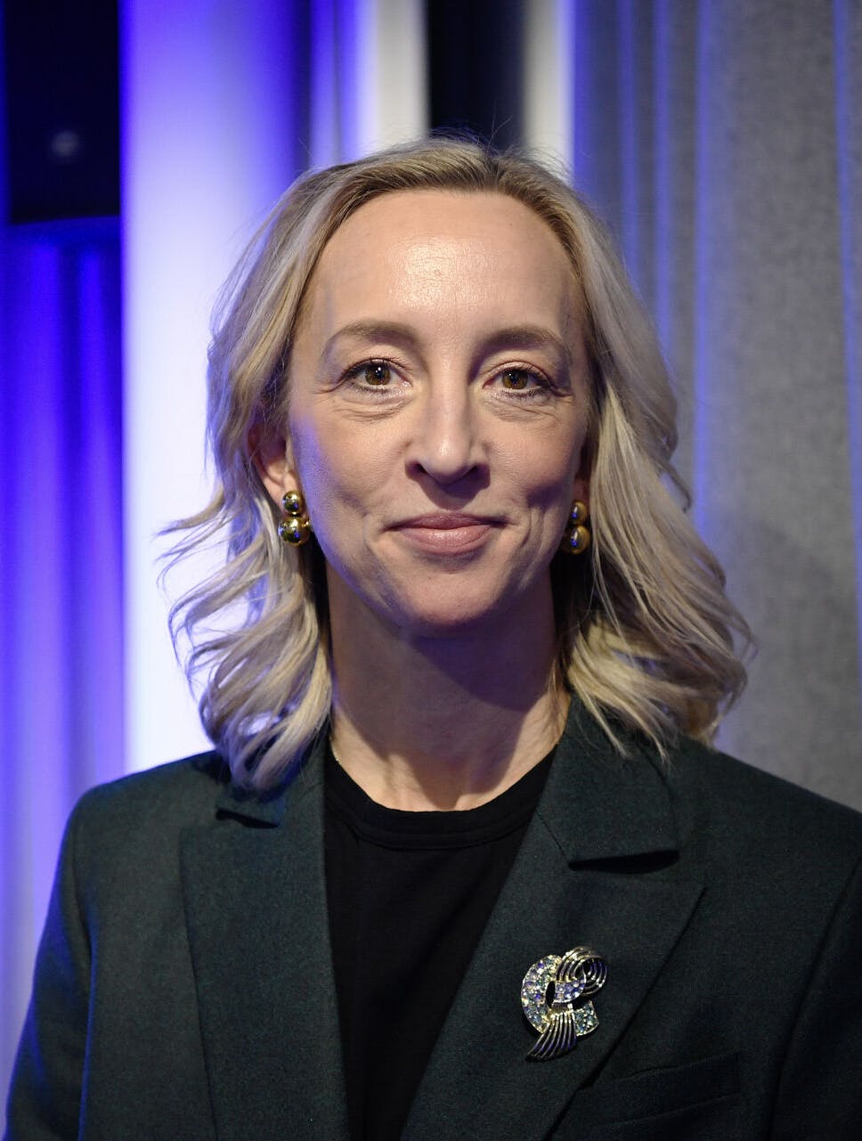 STOCKHOLM, SVERIGE 20250207 Anna Wikland (Sverigechef på Google) under Prompt SM som är ett initiativ av Google Sverige i samarbete med Digitalidag - en del av Post- och telestyrelsen (PTS). Foto: Viktoria Bank/TT / TT / Kod 12190